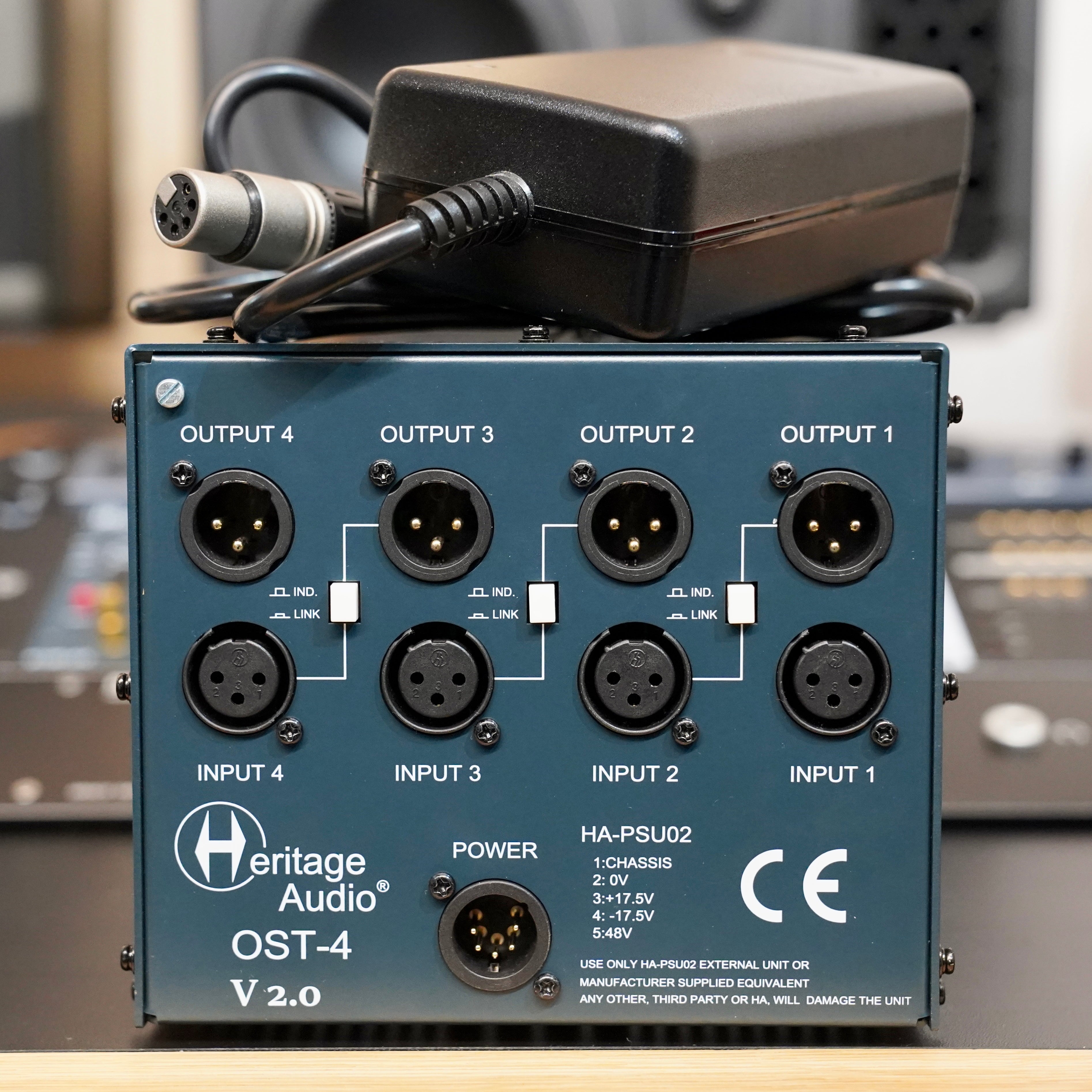 Heritage Audio OST-4 V2 Chassis – Make Noise Pro Audio