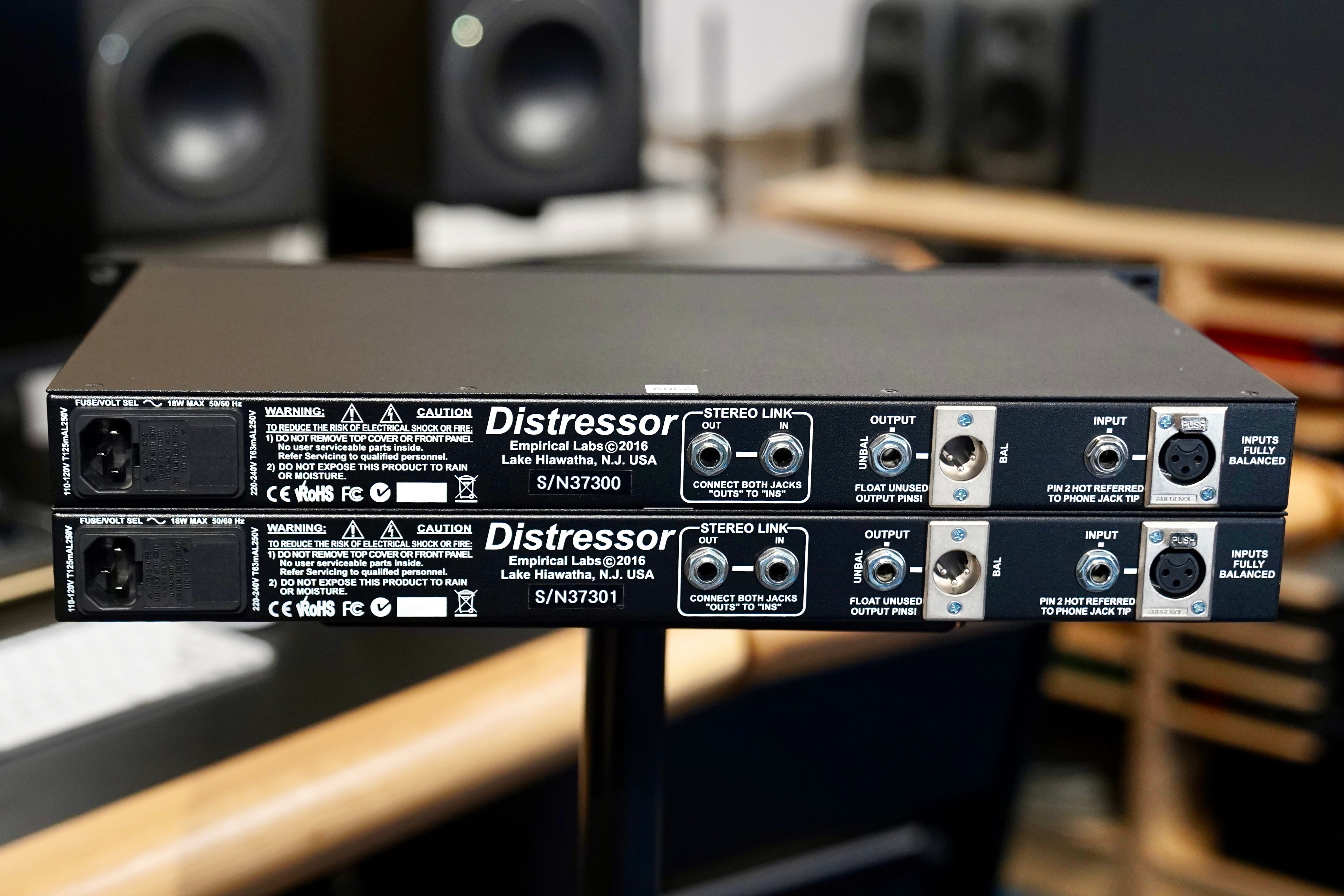 Empirical Labs EL8X-S Distressor Stereo Pair