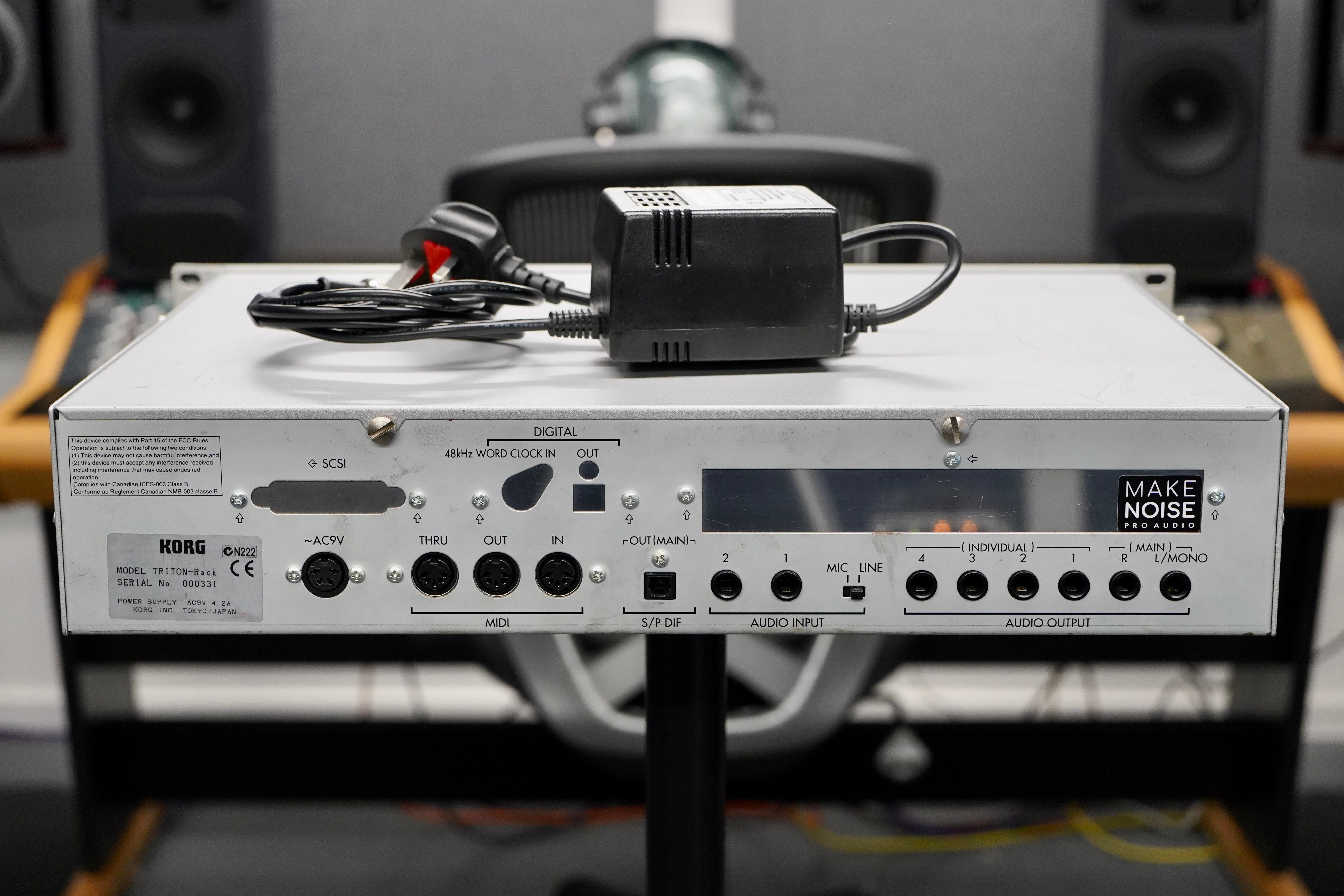 DTM・DAW KORG TRITON-Rack Korg Triton Rack sound Module Synth Synthesizer Sampler Rack