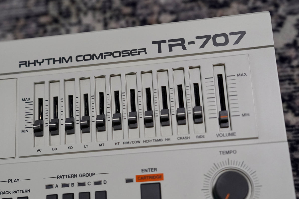 Roland TR-707 Rhythm Composer w/ HKA ROM Expansion
