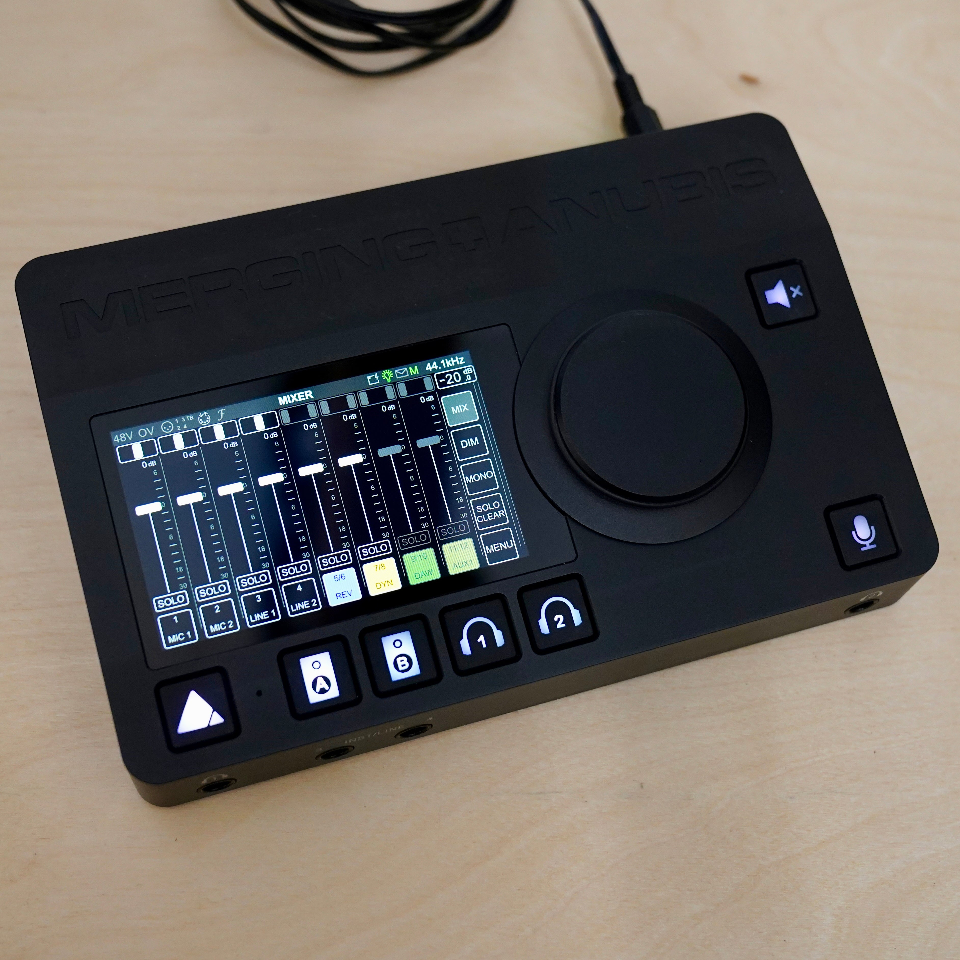 Merging Anubis Pro Audio Interface and Monitor Controller – Make