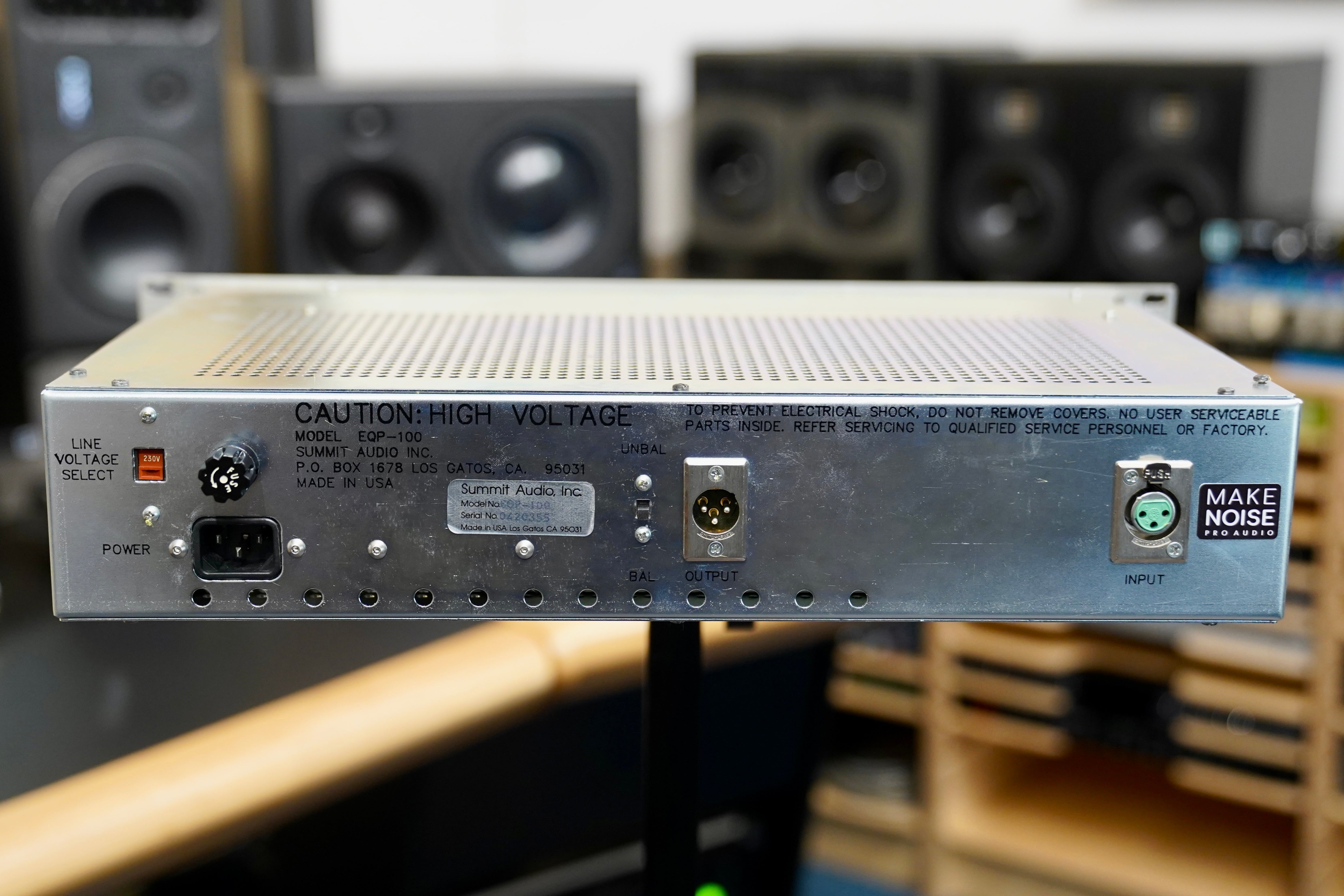 Summit EQP-100 Program Equalizer