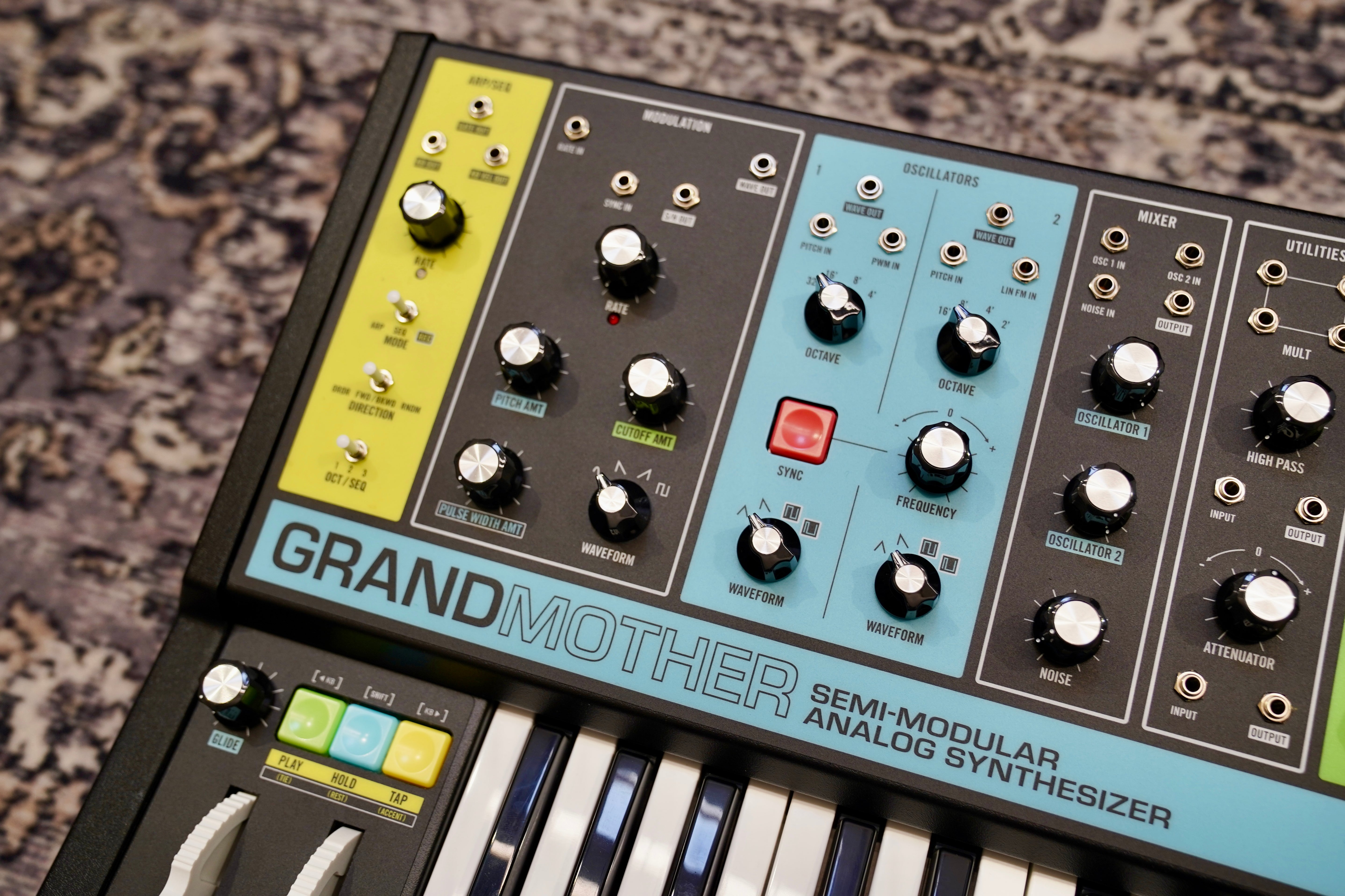 Moog Grandmother Semi-Modular Analog Synthesizer
