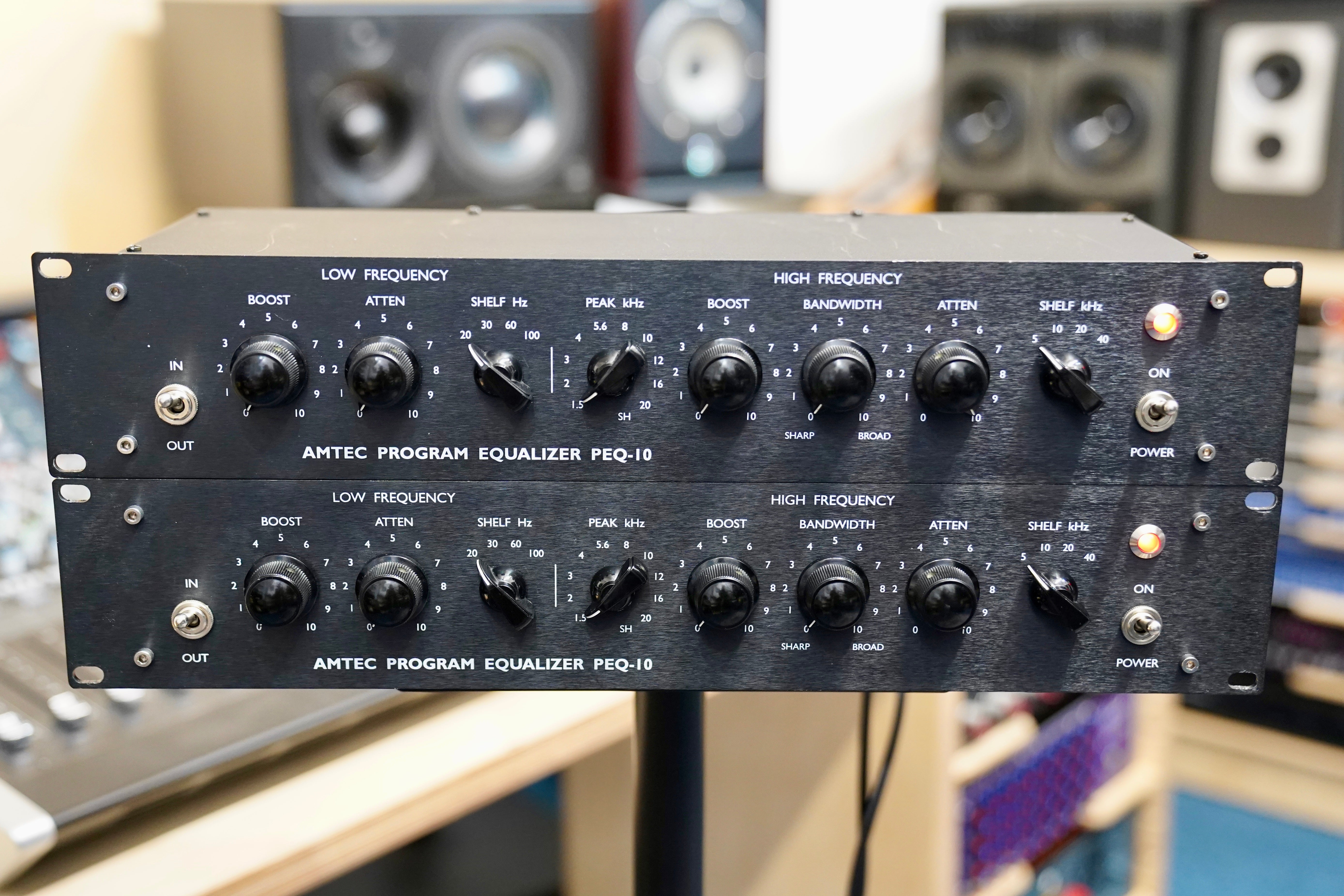 Amtec Program Equalizer PEQ-10 (Pair)