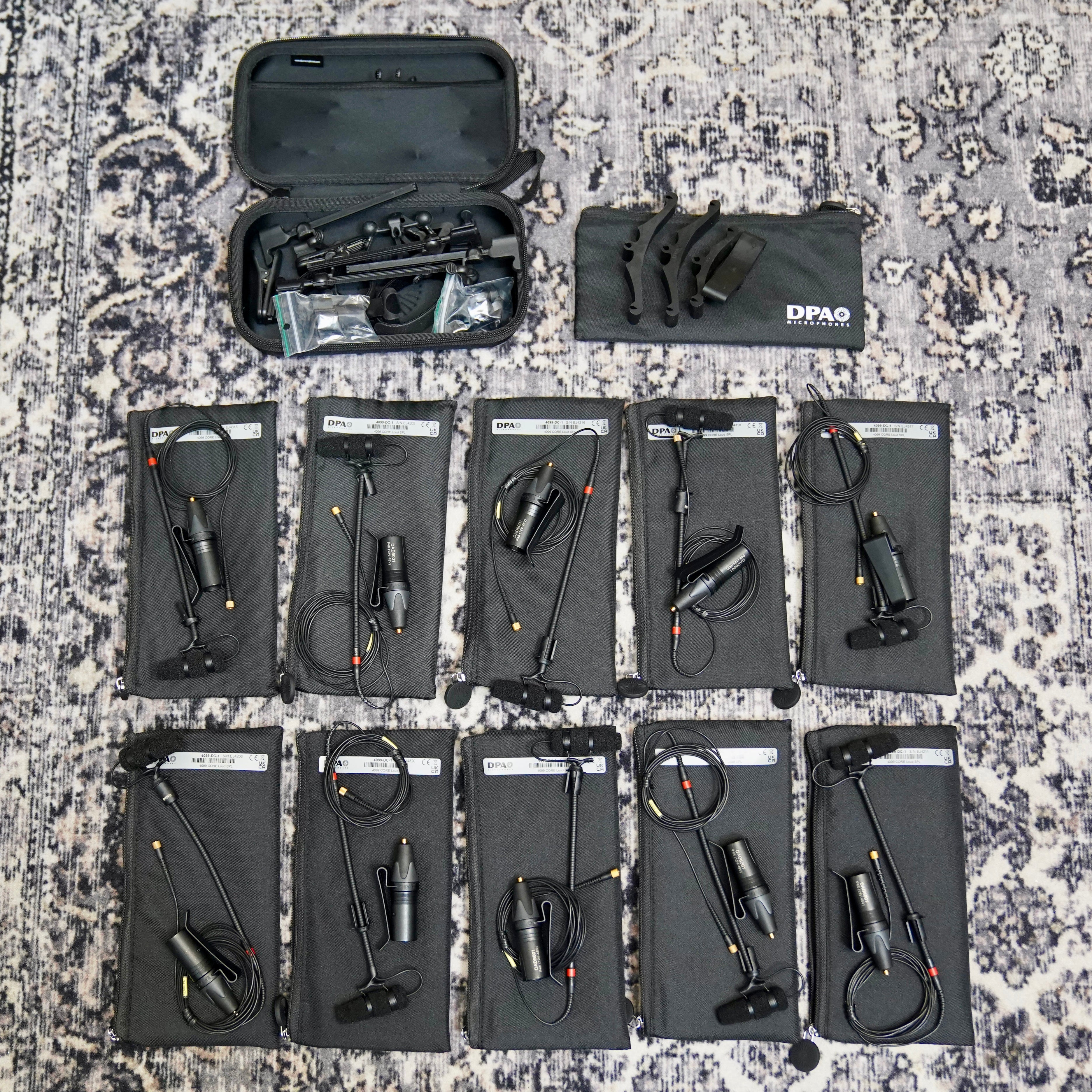 DPA 4099 d:vote 10 Microphone Touring Kit