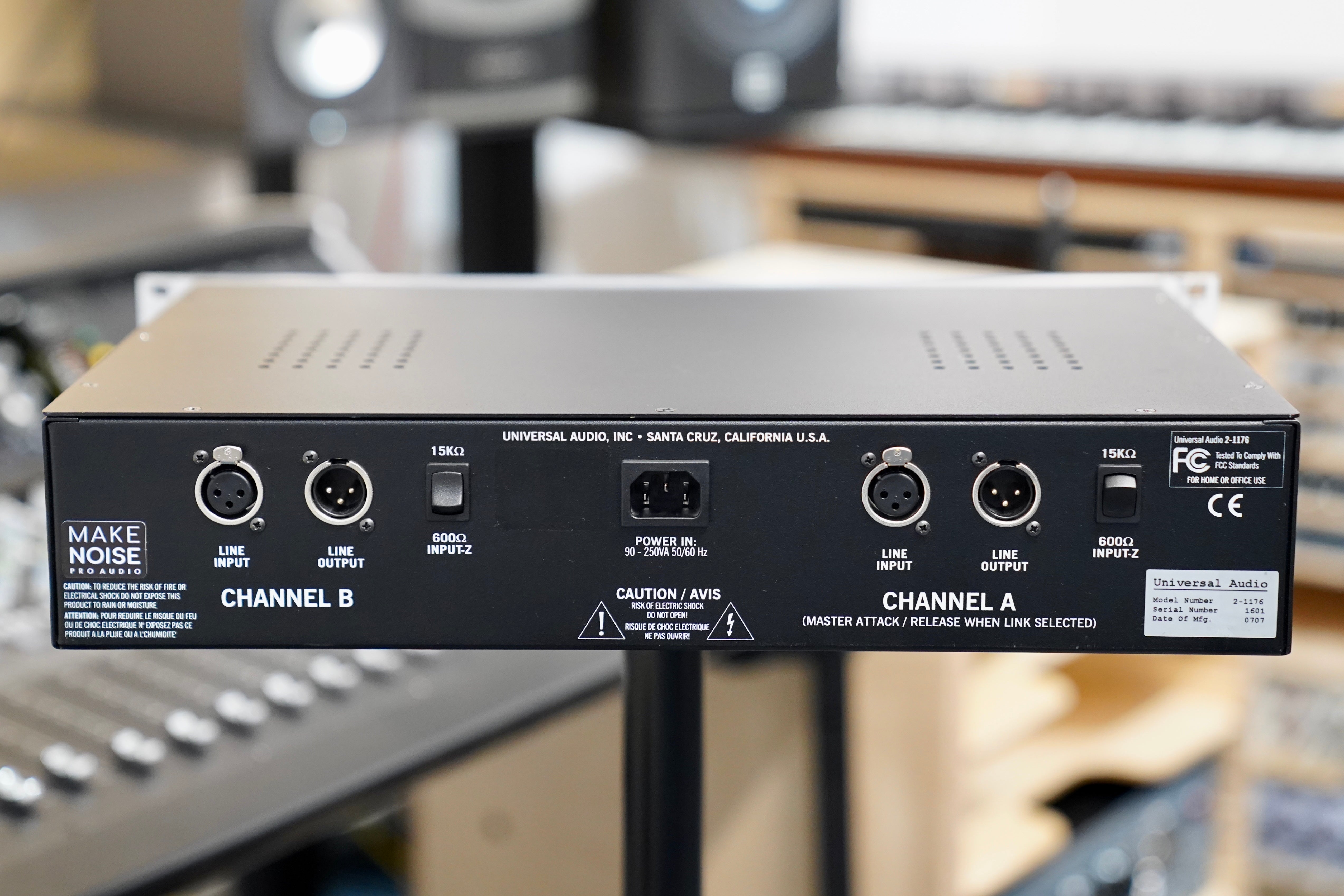 Universal Audio 2-1176 Stereo Limiter