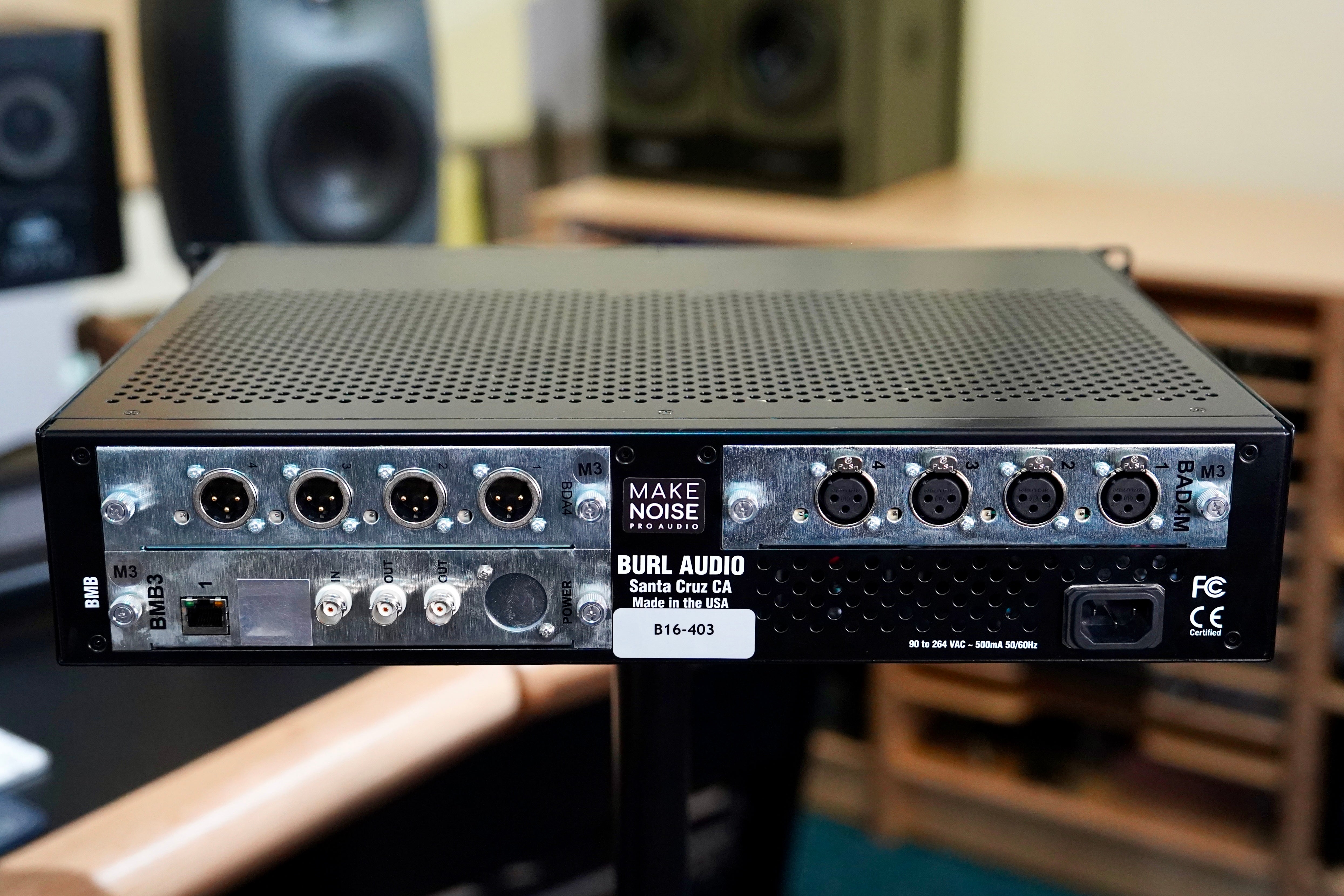 Burl B16 Mothership - BAD4M, BDA4M & BMB3 (Dante)