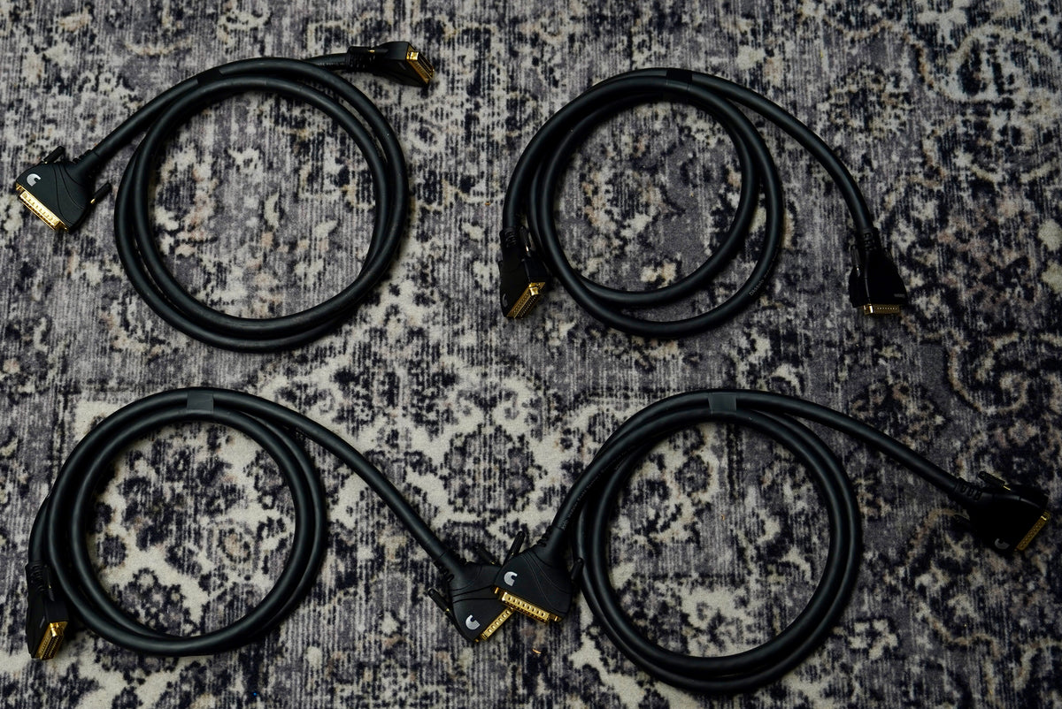 Unbranded DB25 to TRS Patchbay w/ Cables
