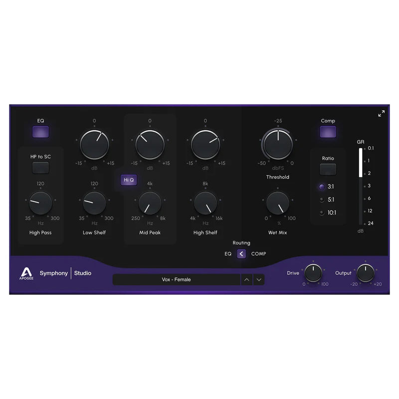 Apogee Symphony Studio 8x16 USB-C Audio Interface