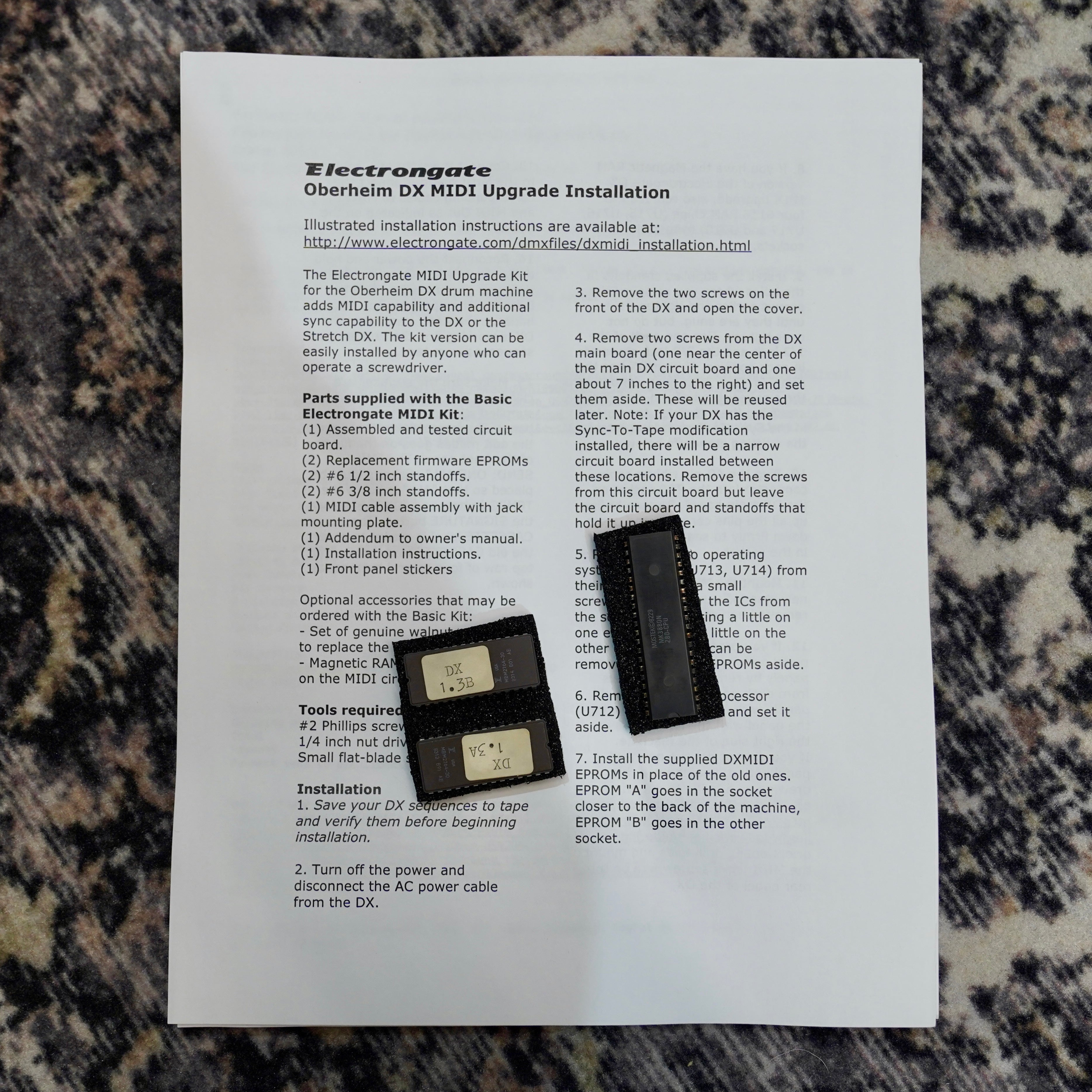 Oberheim DX 6-Voice Drum Machine