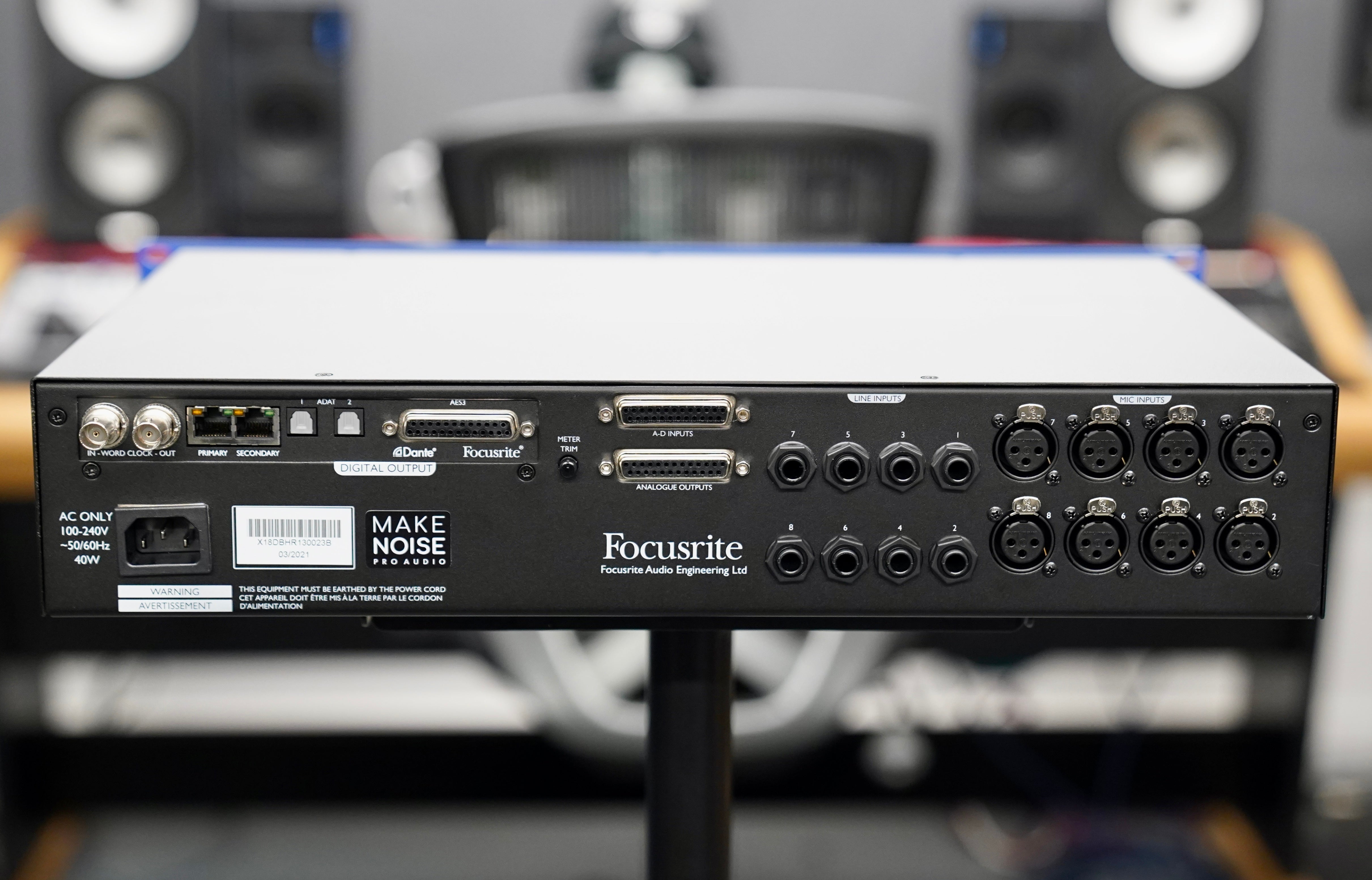 Focusrite ISA828 MKII w/ ISA ADN8