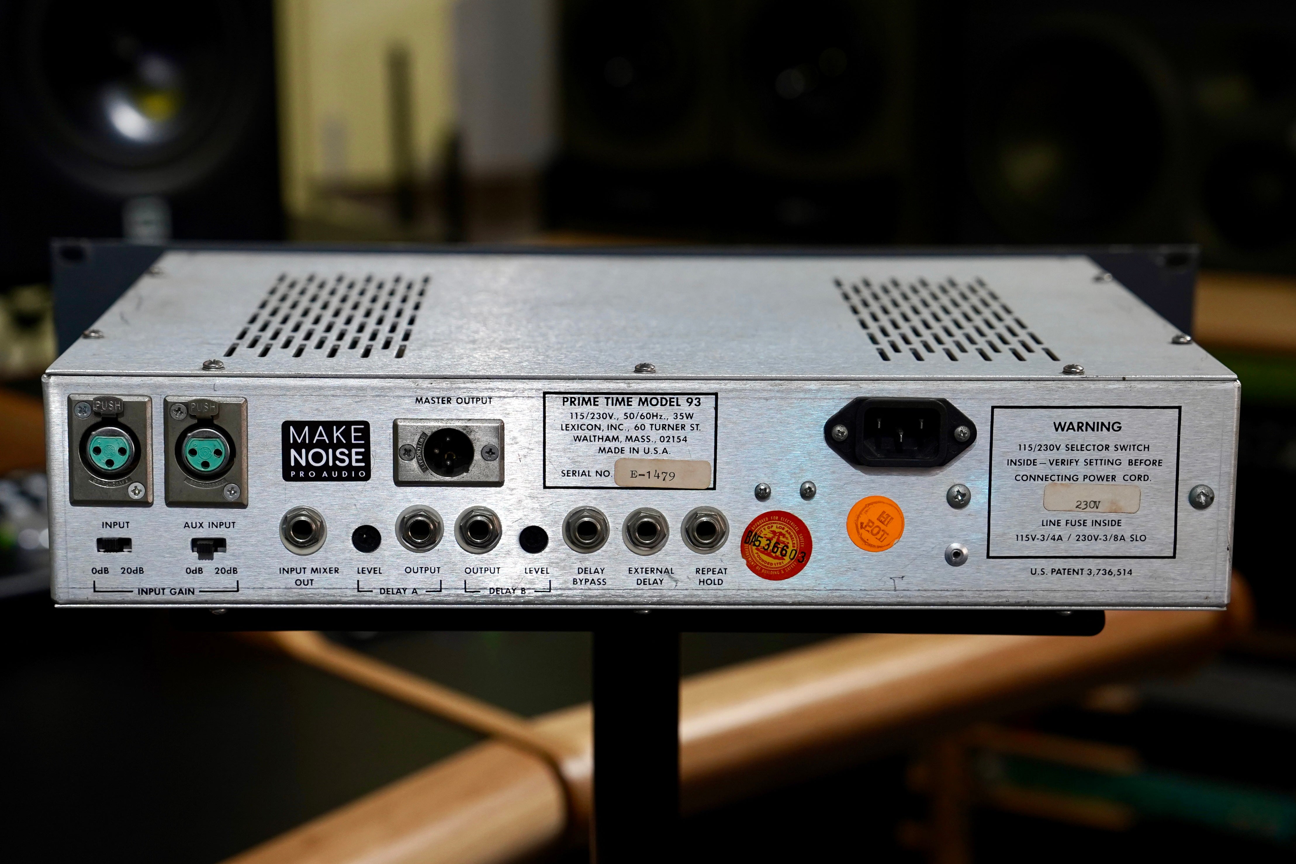 Lexicon Prime Time Digital Delay Model 93
