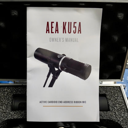 AEA KU5A Supercardioid Ribbon Mic