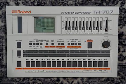 Roland TR-707 Rhythm Composer w/ HKA ROM Expansion