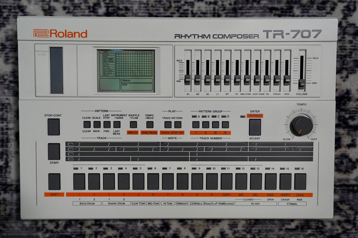 Roland TR-707 Rhythm Composer w/ HKA ROM Expansion