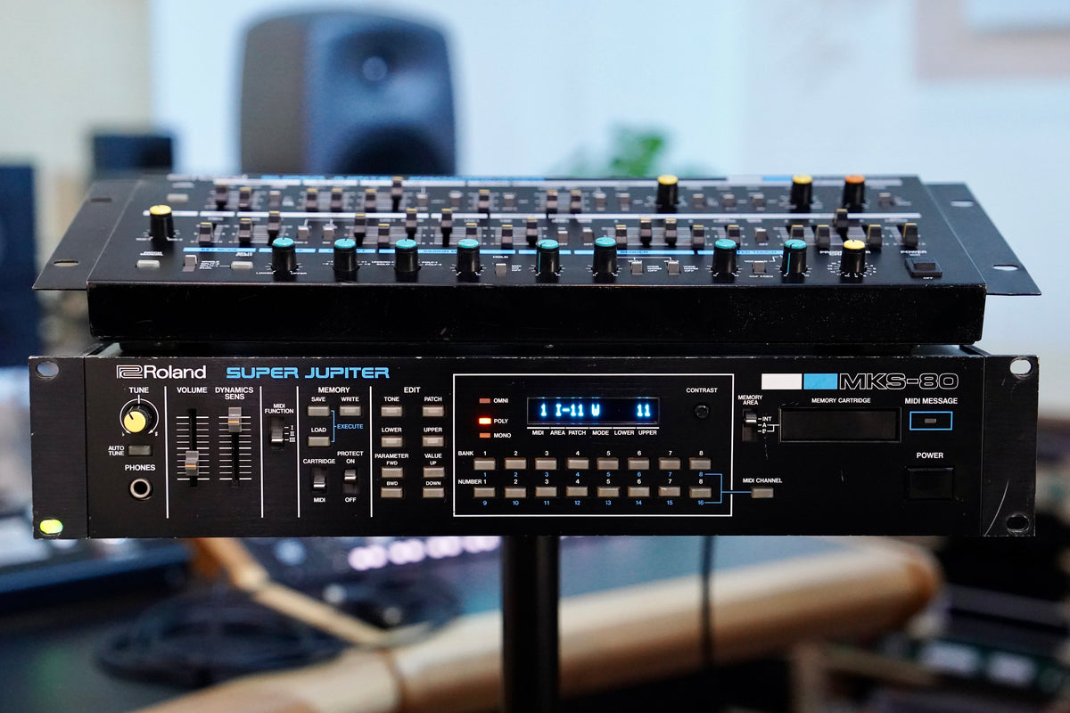 Roland MKS-80 Super Jupiter w/ MPG-80