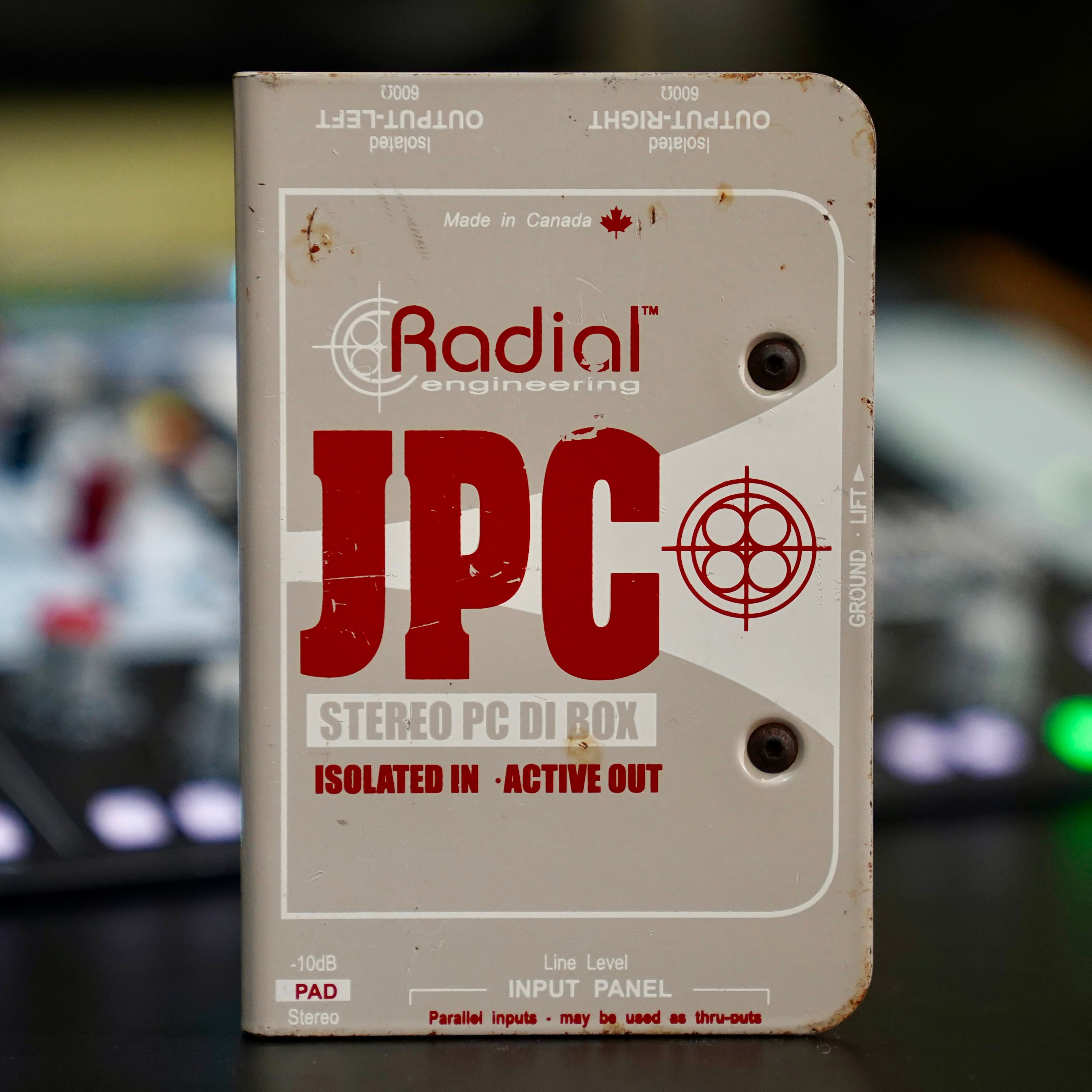 Radial JPC Stereo PC DI Box