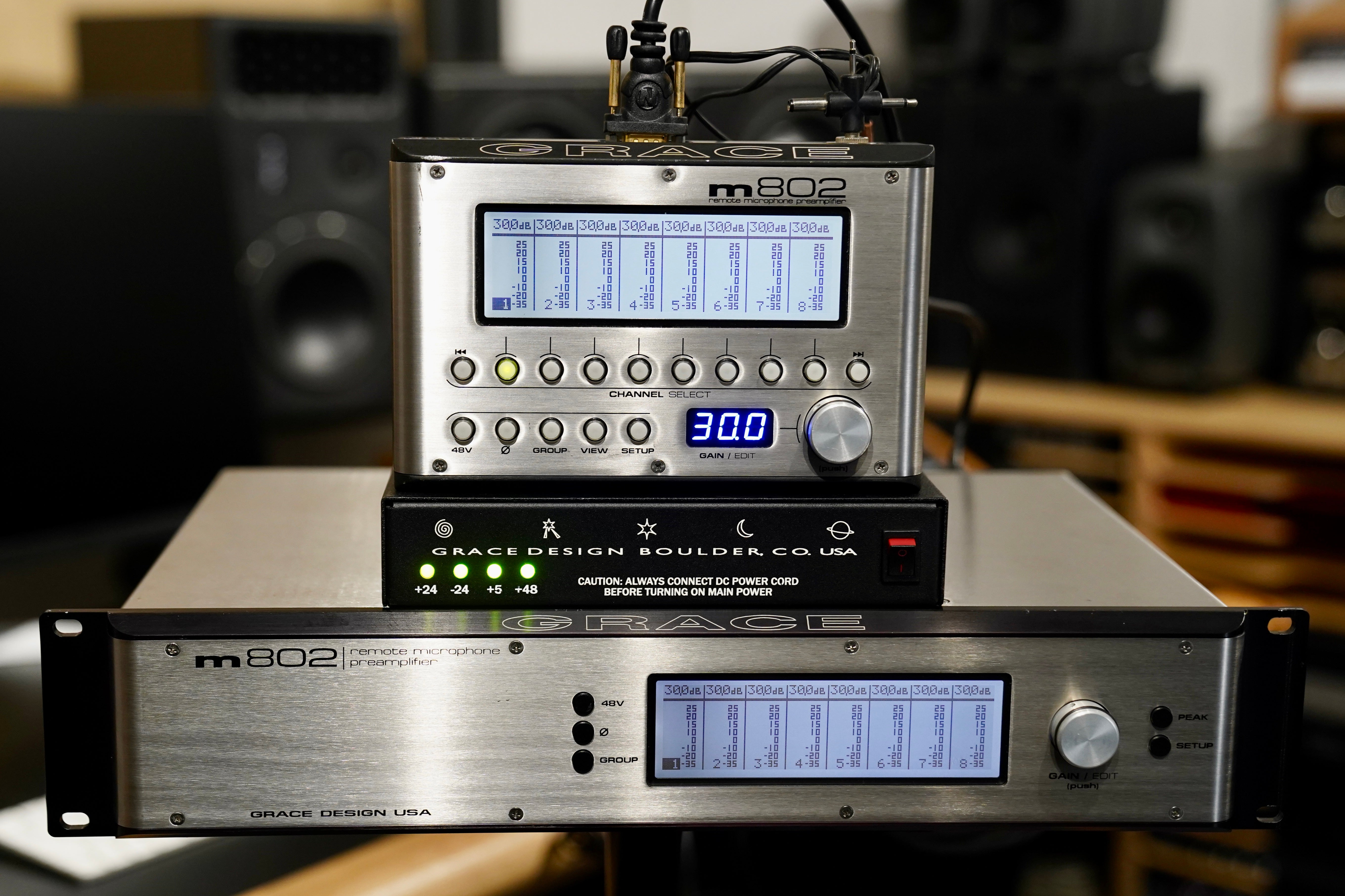 Grace Design m802 w/ Remote