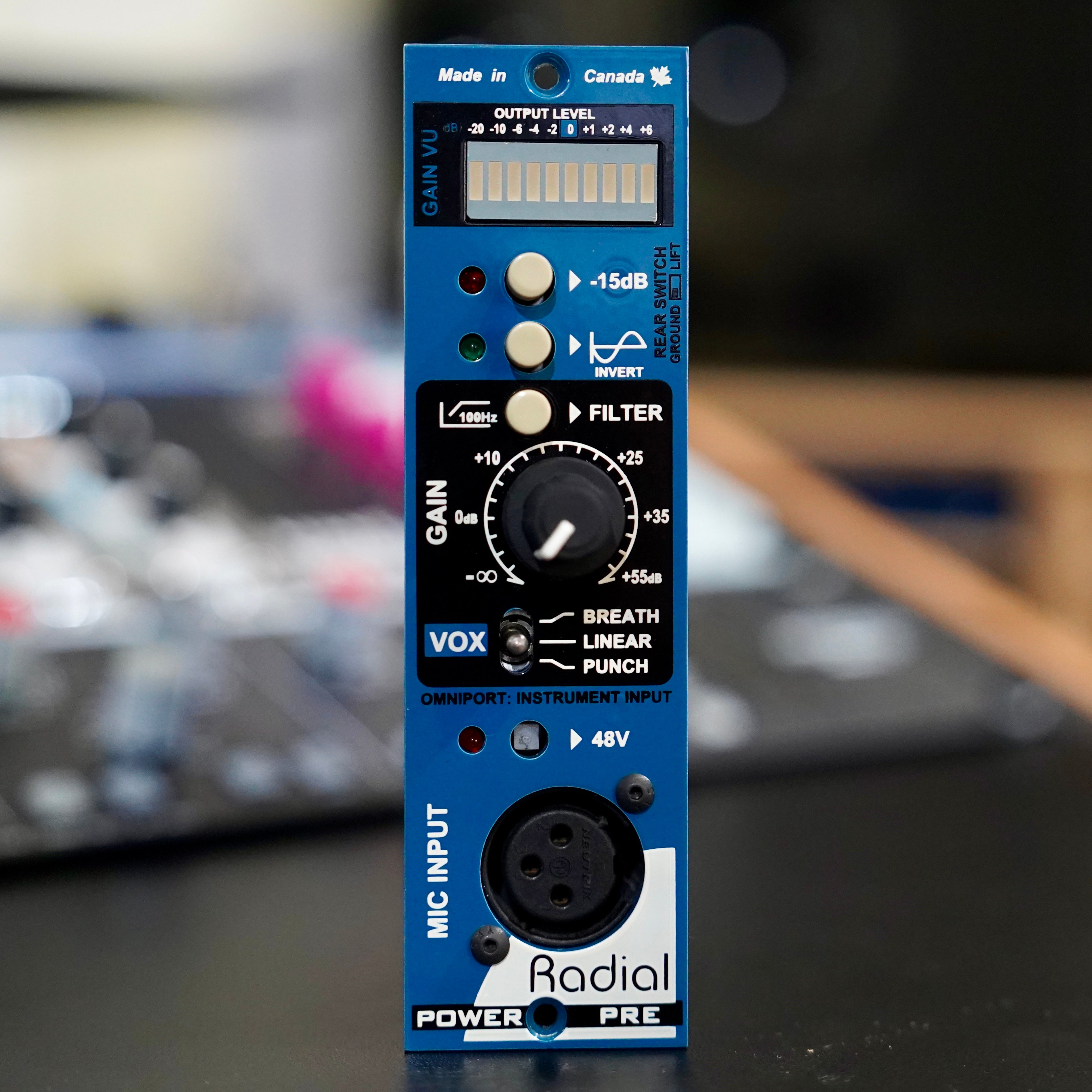 Radial Power Pre 500 Series Mic Preamp