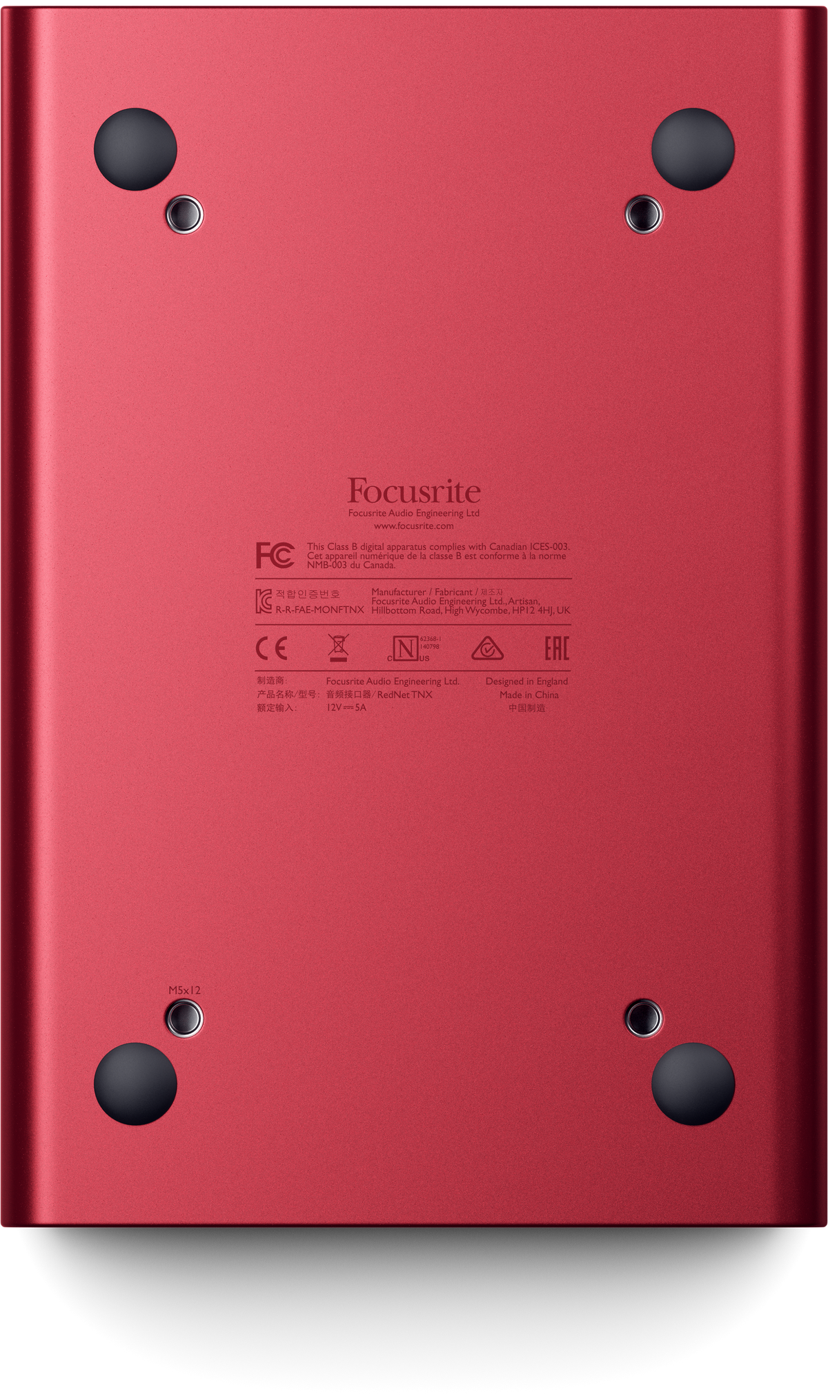 Focusrite RedNet TNX Dante interface