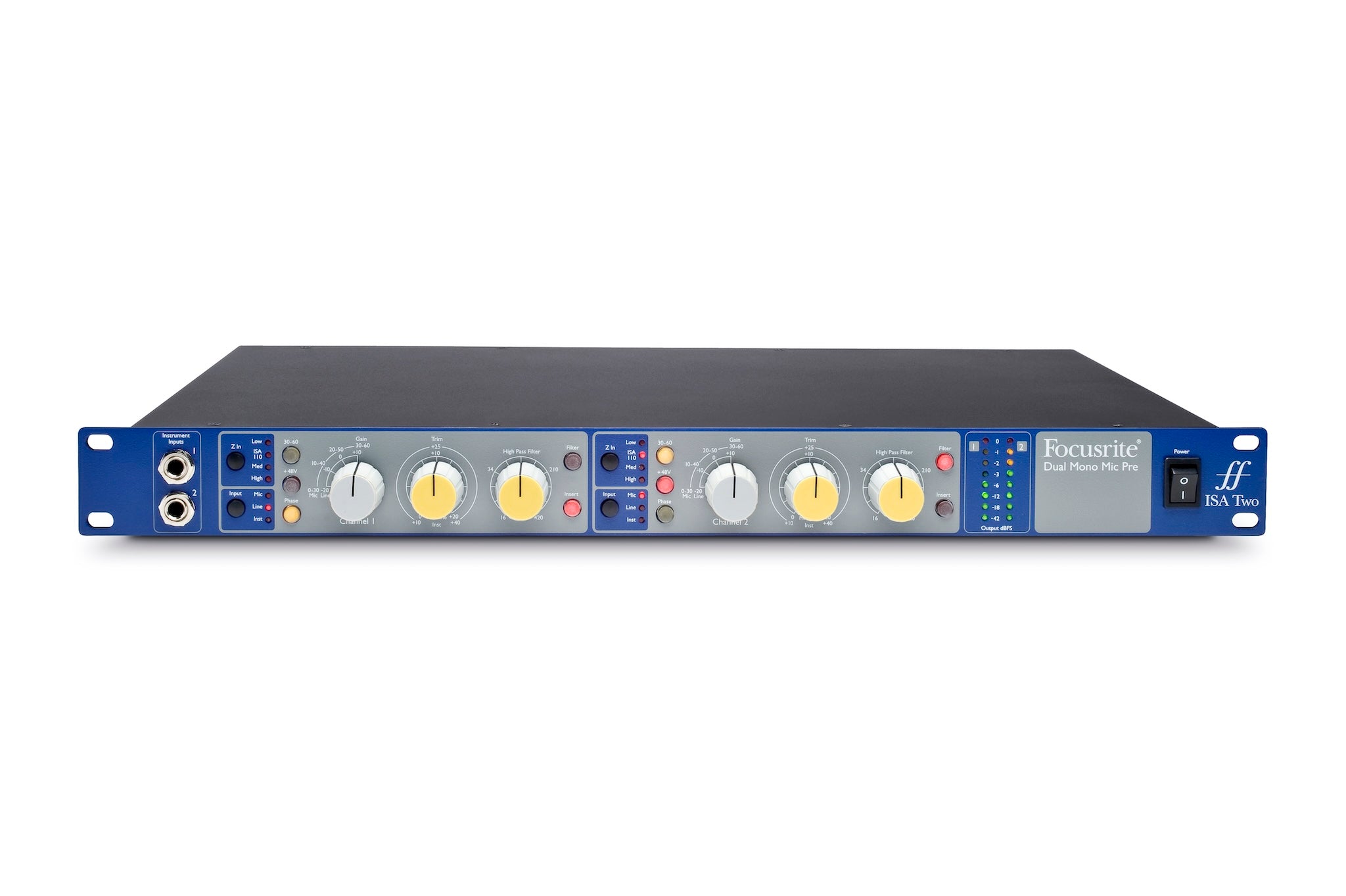 Focusrite ISA Two 2 Channel Microphone Preamplifier