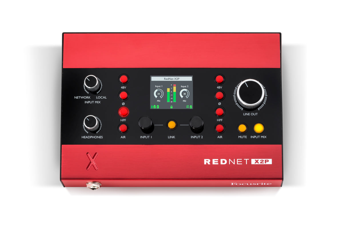 Focusrite RedNet X2P 2x2 interface