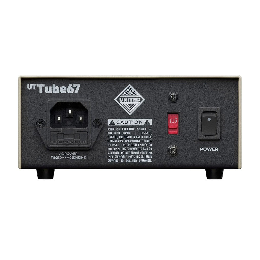 United Studio Technologies UT Tube67 | Make Noise Pro Audio