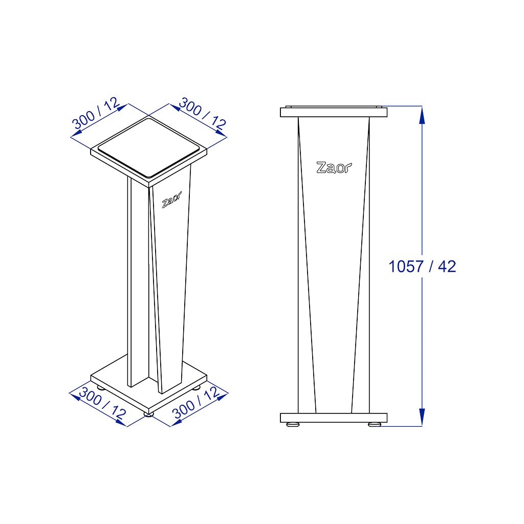 Zaor Miza V-Stand 36 (Pair)