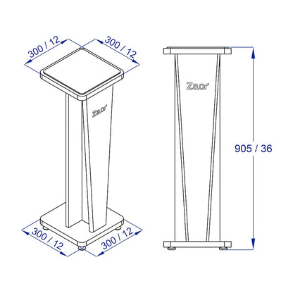 Zaor Croce Stand 36 (Pair)