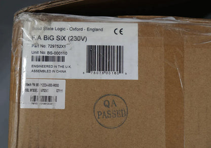 Solid State Logic BiG SiX