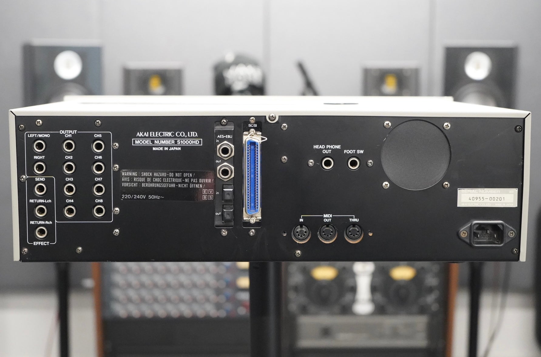 Akai S1000HD Sampler (Jazzcat Serviced) – Make Noise Pro Audio