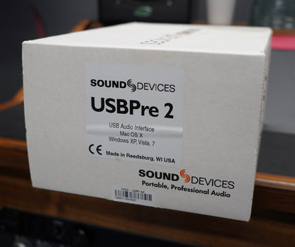 Sound Devices USBPre 2