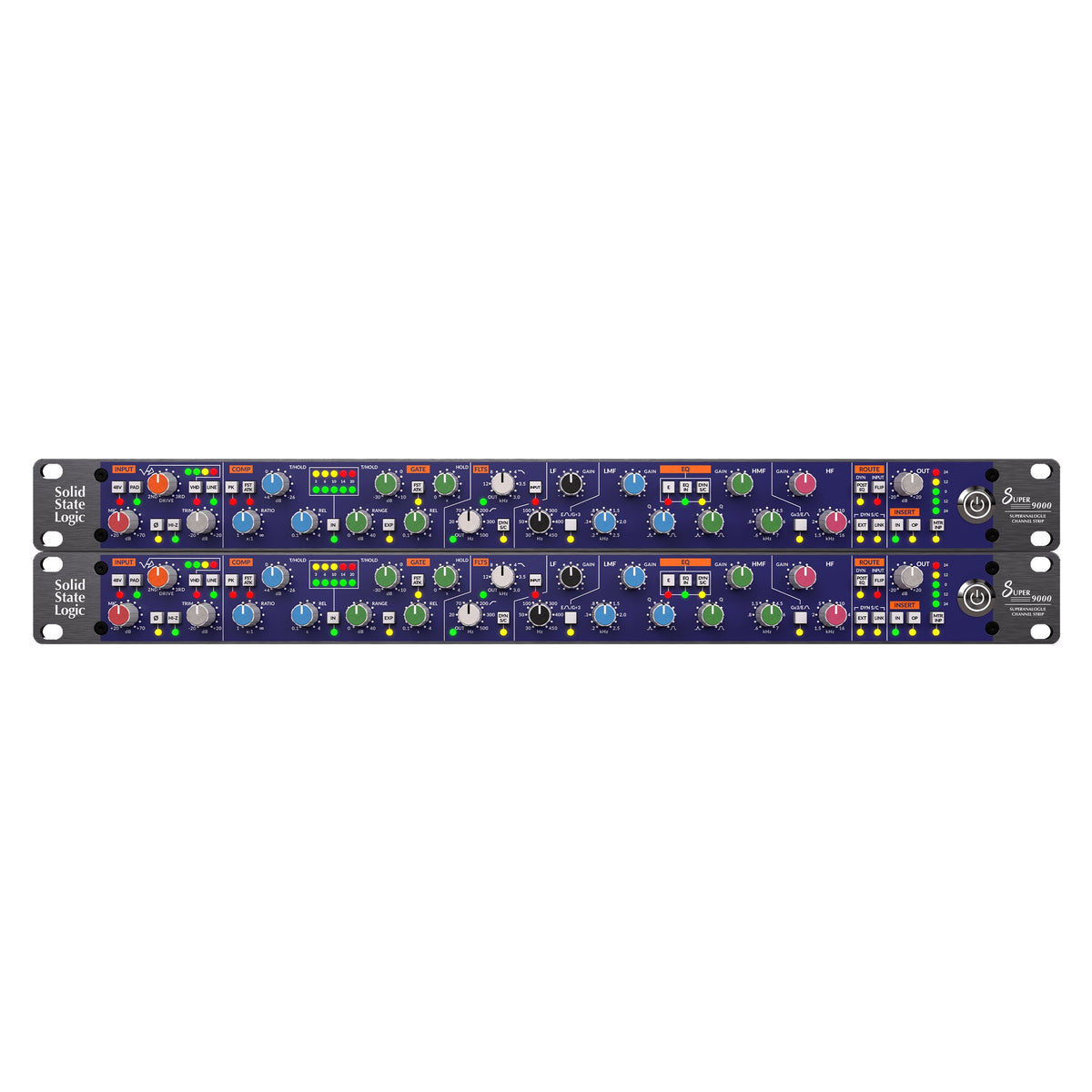 Solid State Logic Super 9000 Channel Strip (Pair) | Make Noise Pro Audio