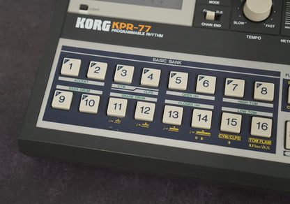 Korg KPR-77 Programmable Rhythm w/ MIDI Interface