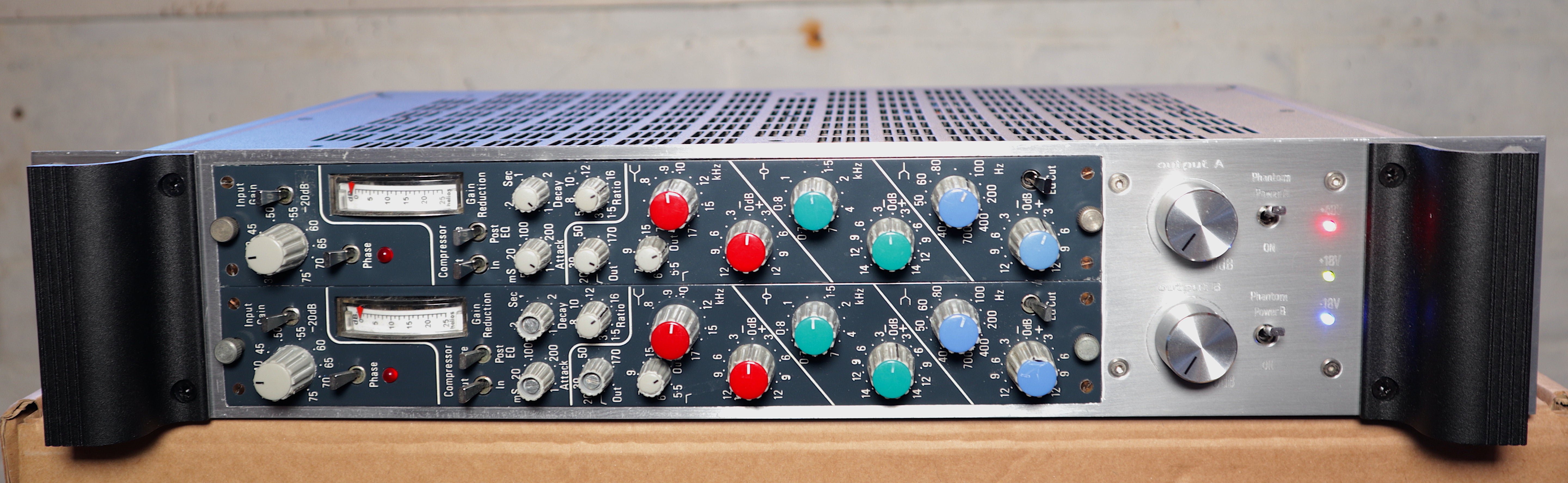 Helios Pre/EQ/Comp Racked Pair