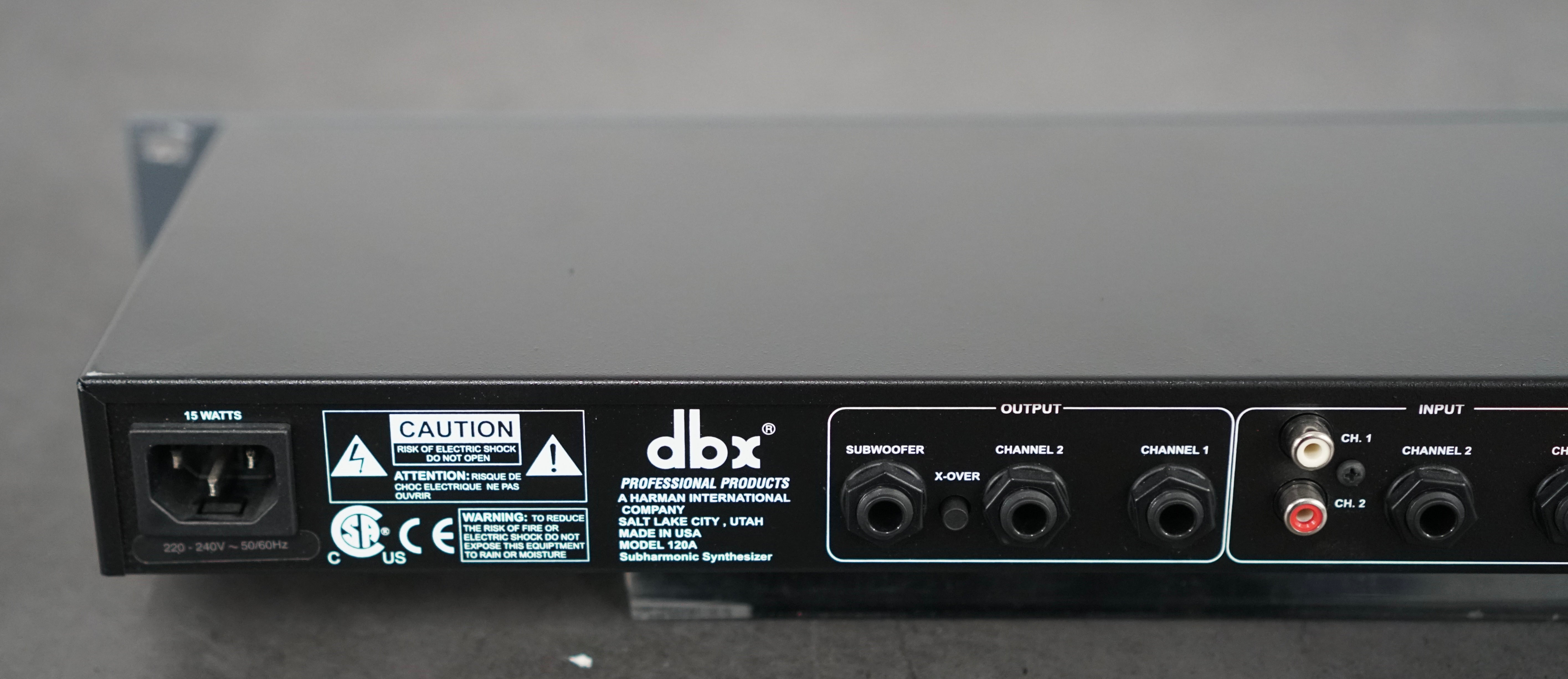 DBX 120A Subharmonic Synthesizer
