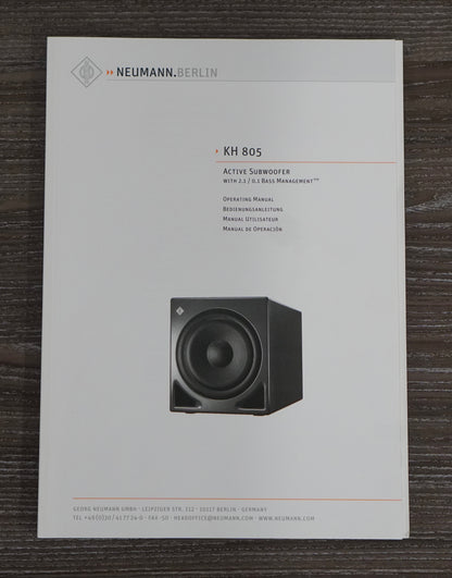 Neumann KH 805