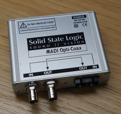 SSL MADI Opti-Coax