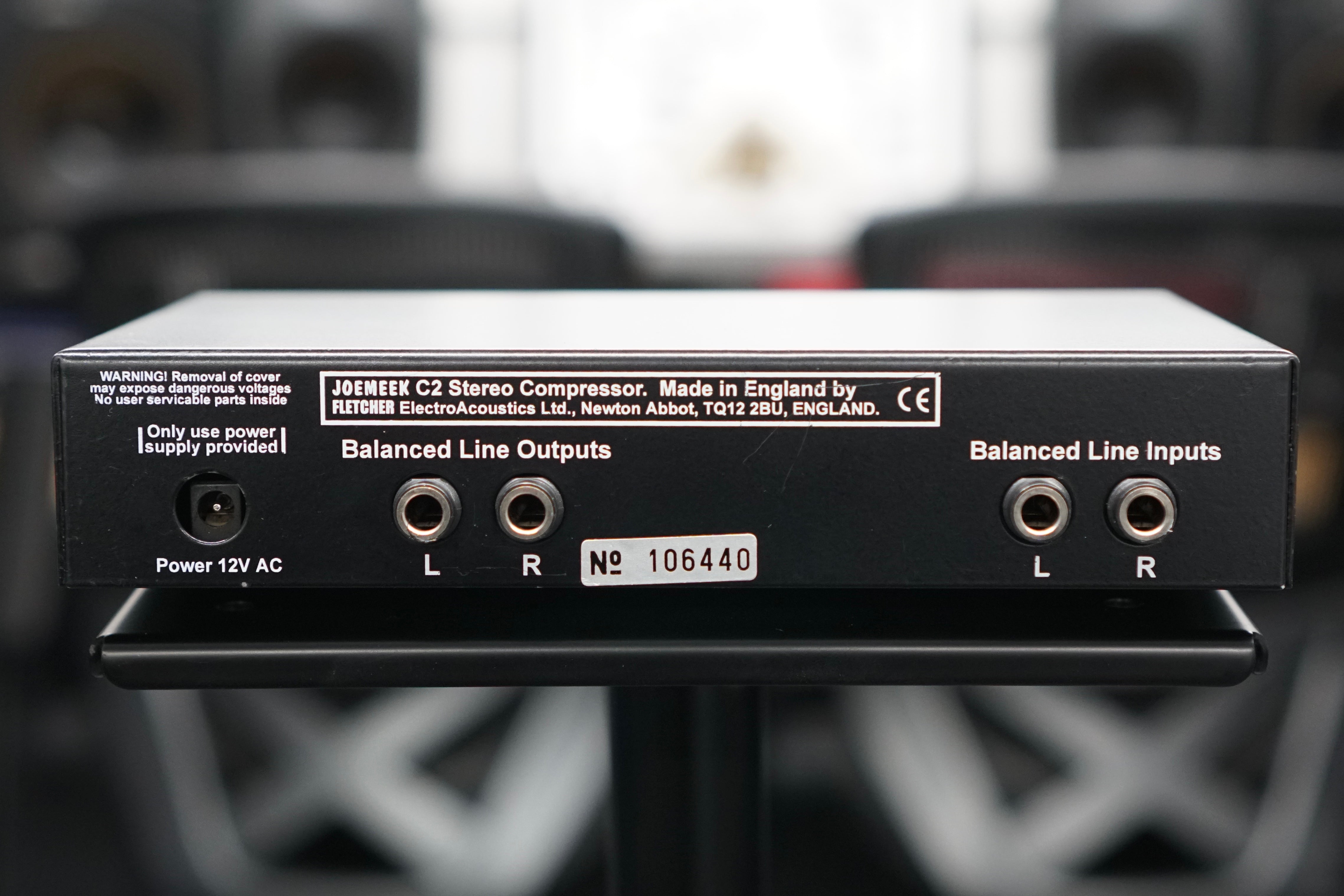 Joe Meek C2 Photo Optical Stereo Compressor