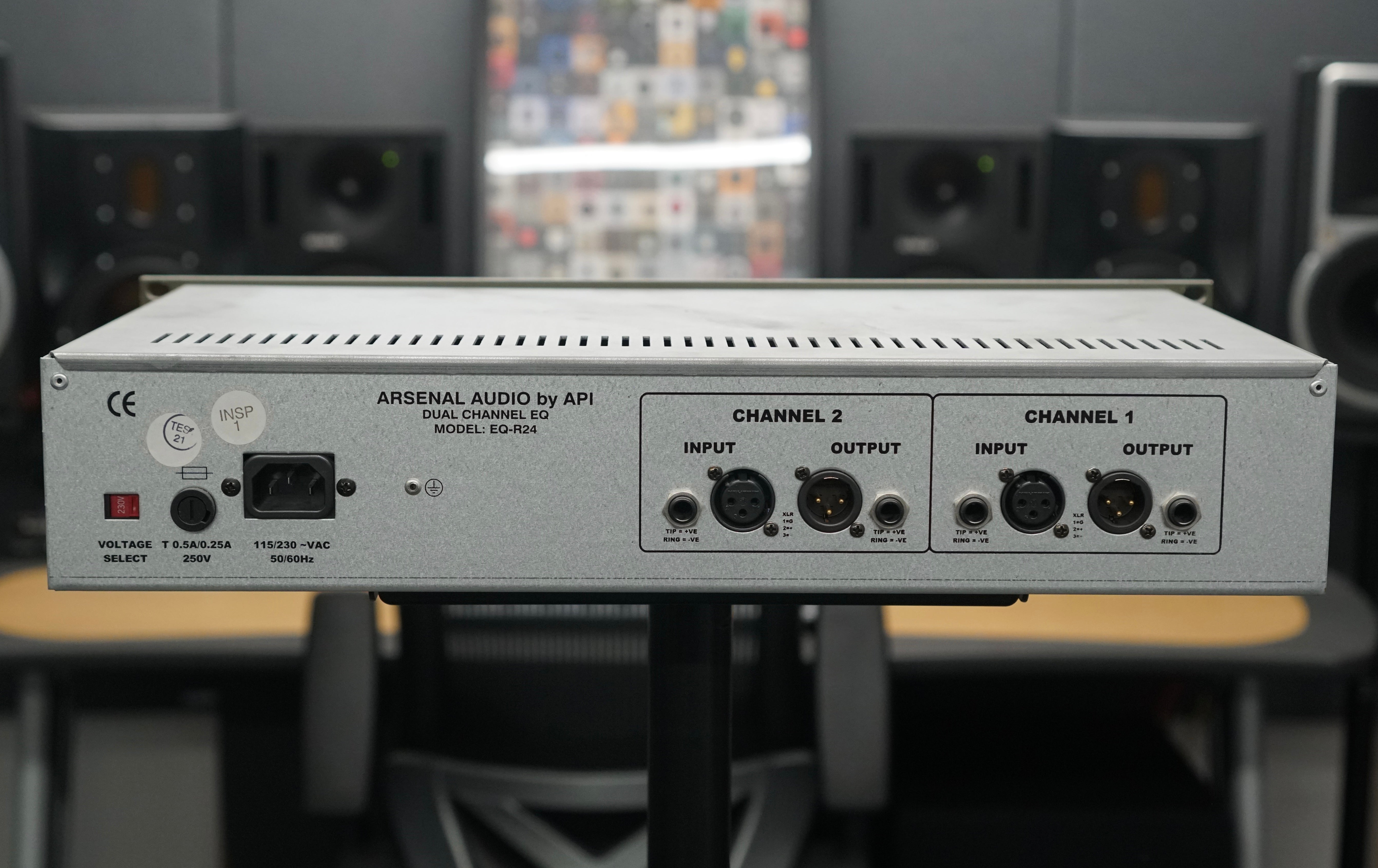 Arsenal Audio EQ-R24 Dual Channel EQ by API