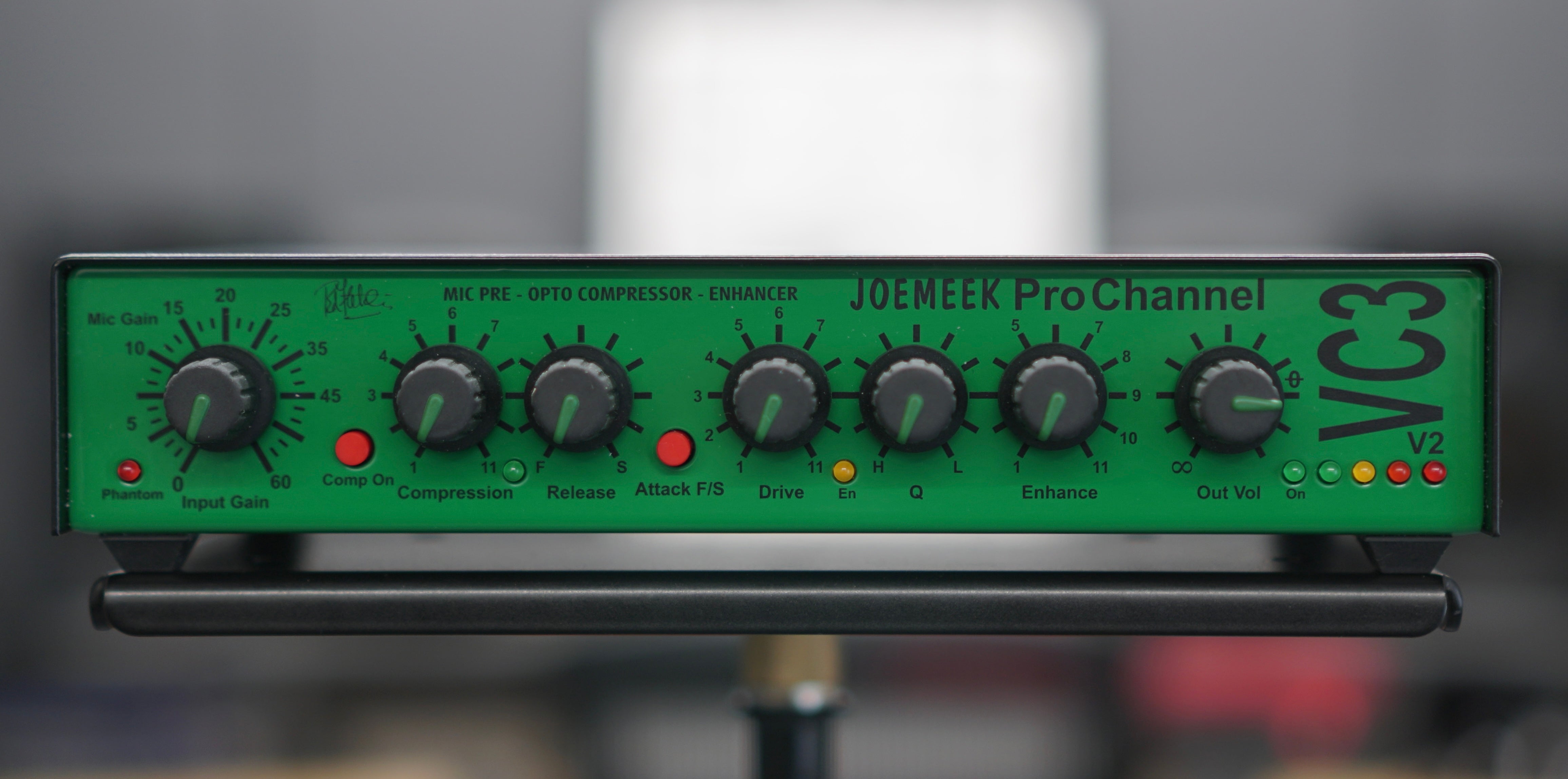 Joemeek Pro Channel VC3 V2 マイクプリアンプ Joe Meek VC3 V2.02 Pro channel Compressor Tested | eBay