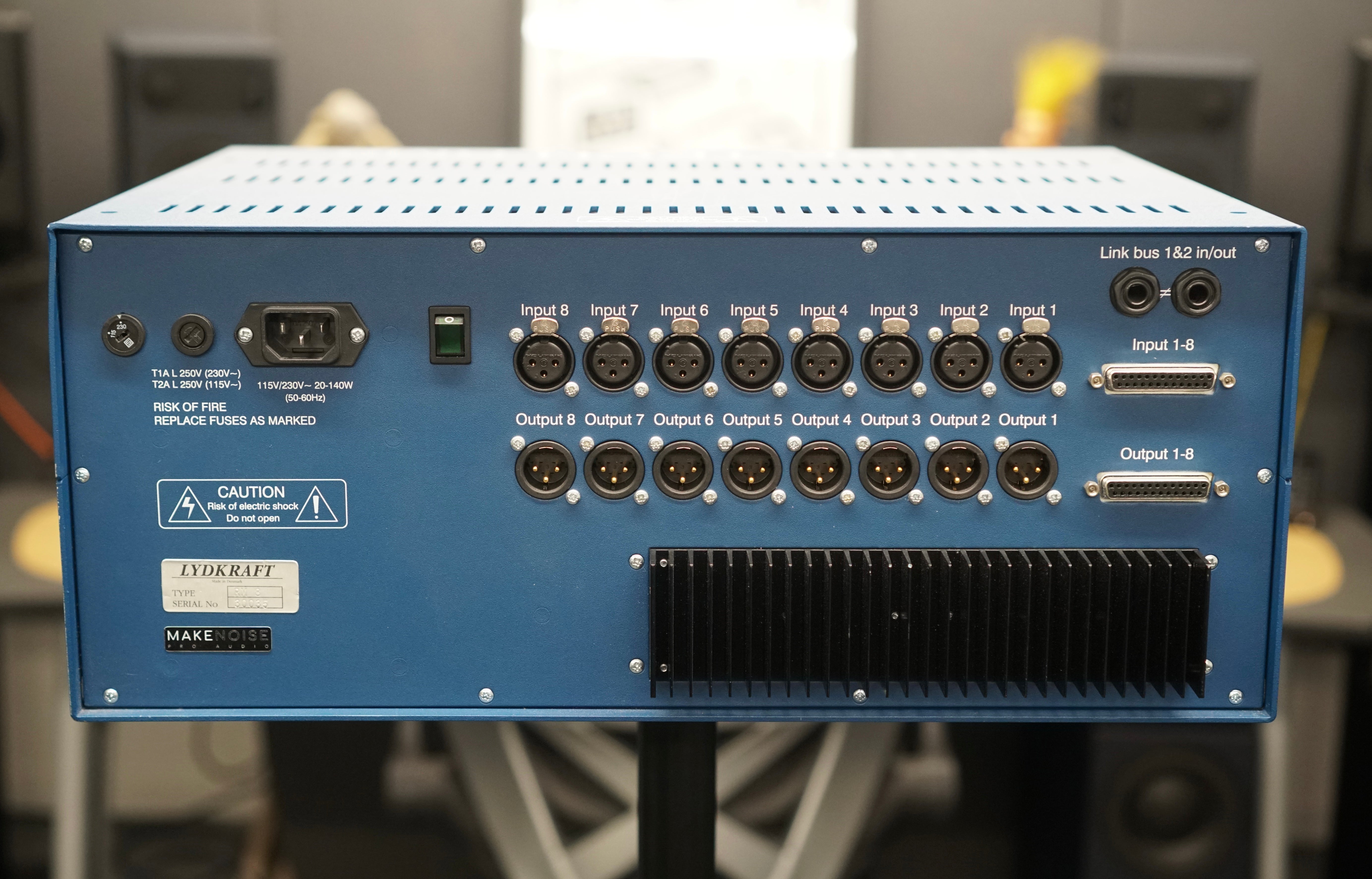 Tube-Tech RM8 Rack w/ 2x PM 1A, 2x EM 1A + 2x CM 1A