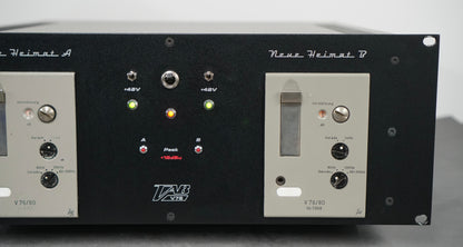 TAB Telefunken V76/80 Tube Preamp Racked Pair