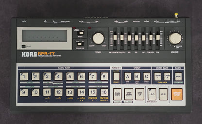 Korg KPR-77 Programmable Rhythm w/ MIDI Interface
