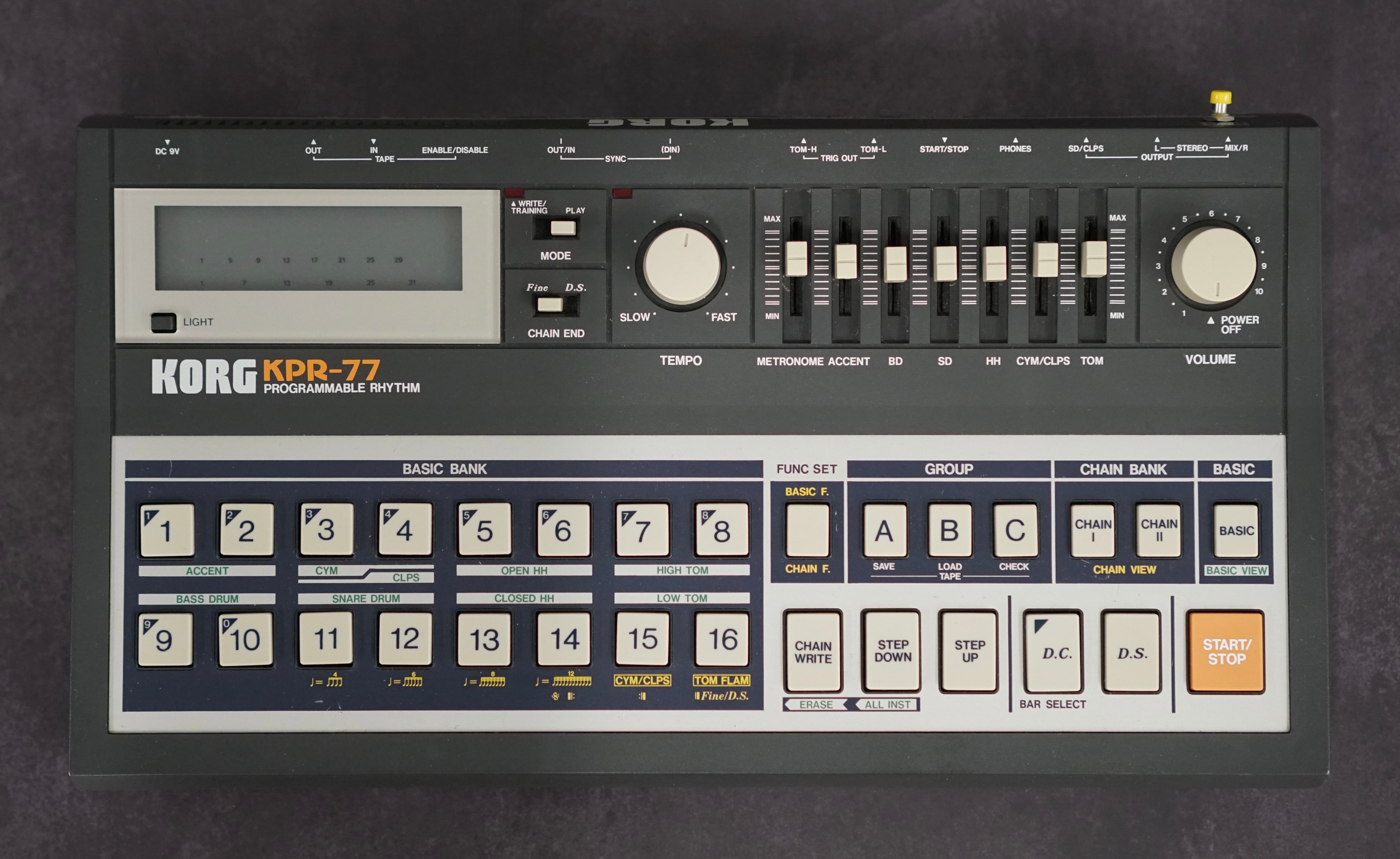 Korg KPR-77 Programmable Rhythm w/ MIDI Interface
