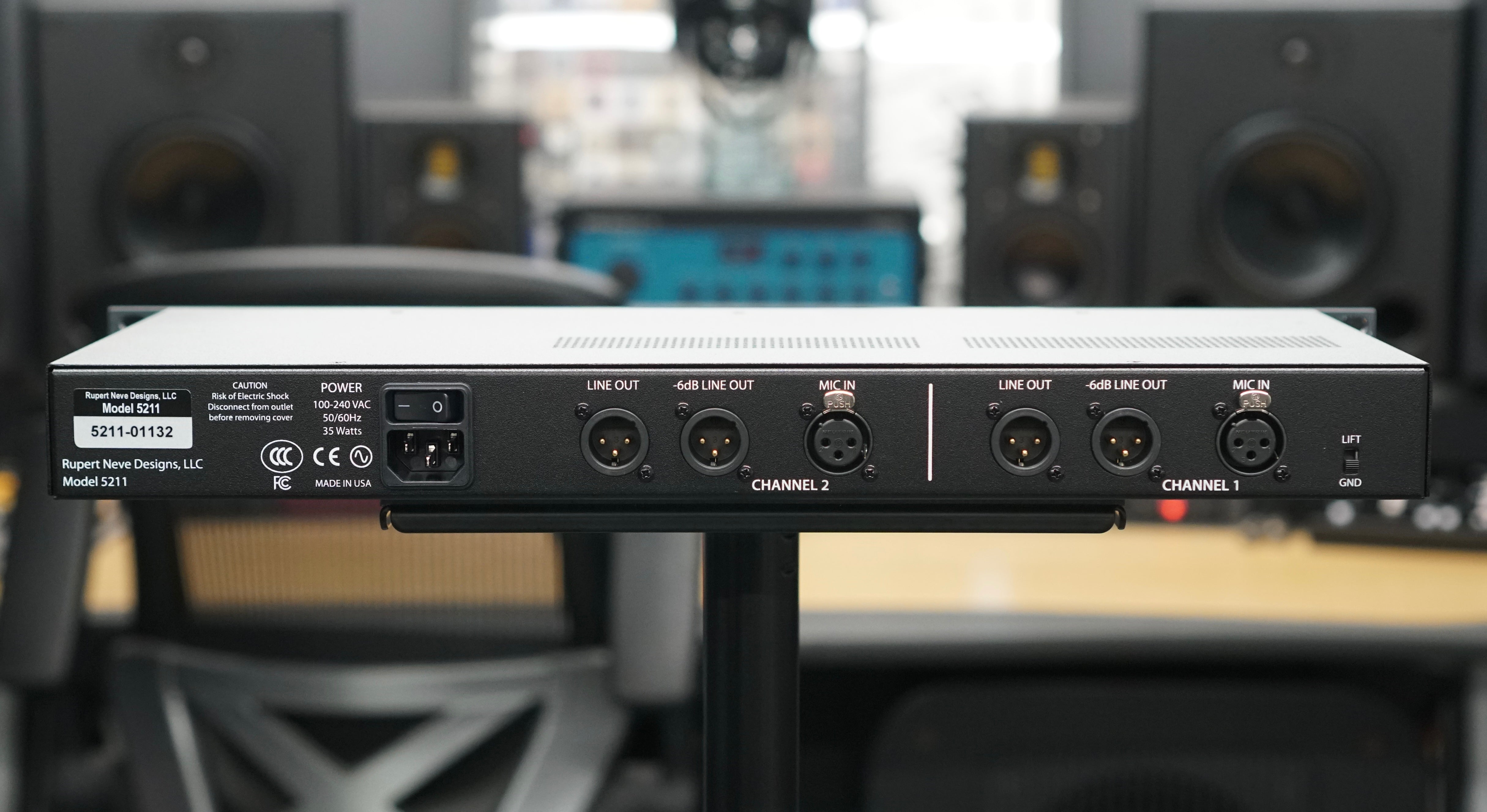 Rupert Neve 5211 2 Channel Mic Pre