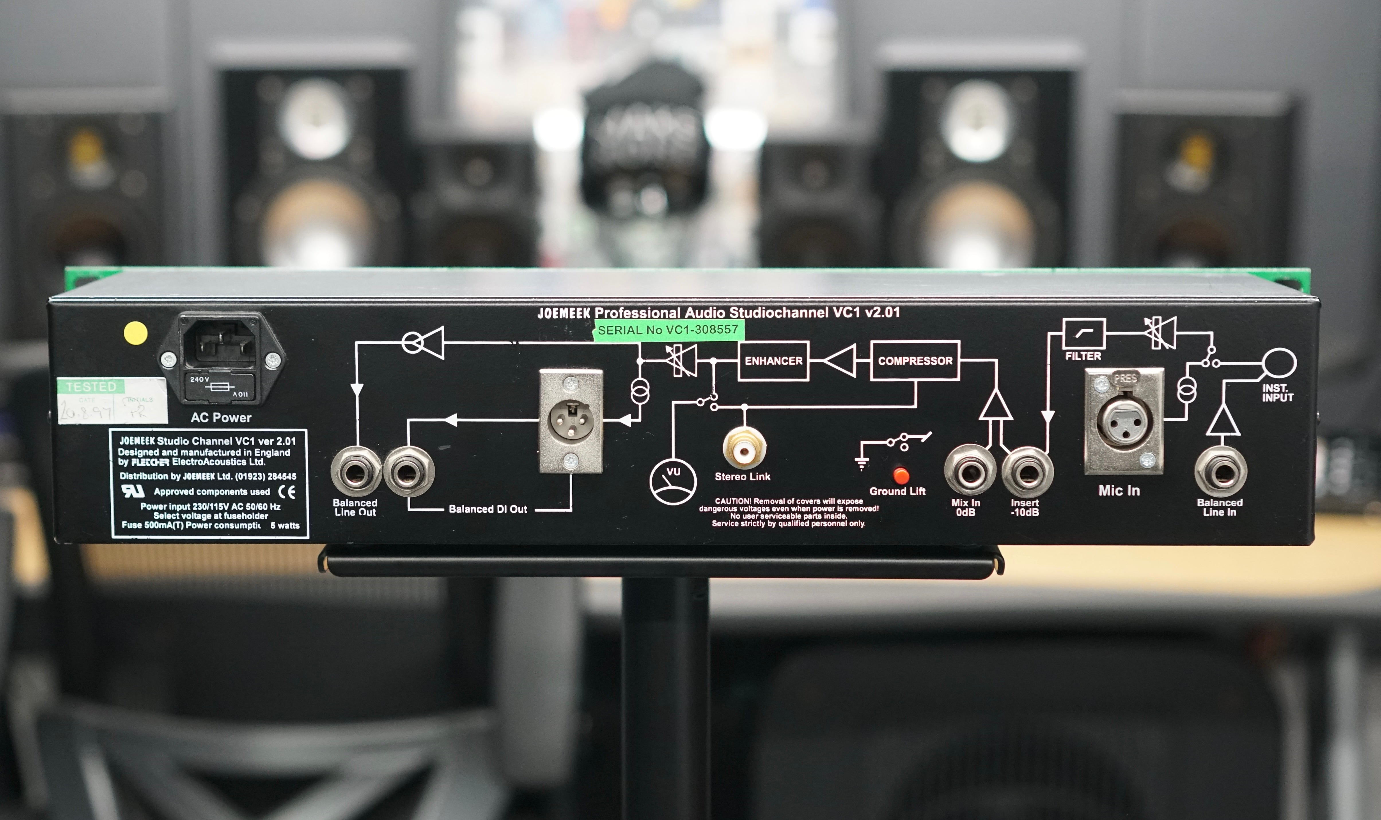 Joe Meek VC1 Studio Channel – Make Noise Pro Audio