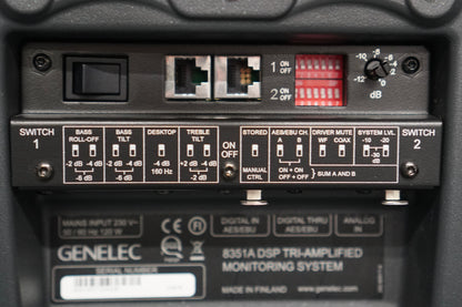 Genelec 8351A (Pair) w/ GLM