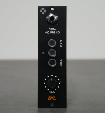 BAE 312A 500 Series Mic Pre / DI Module