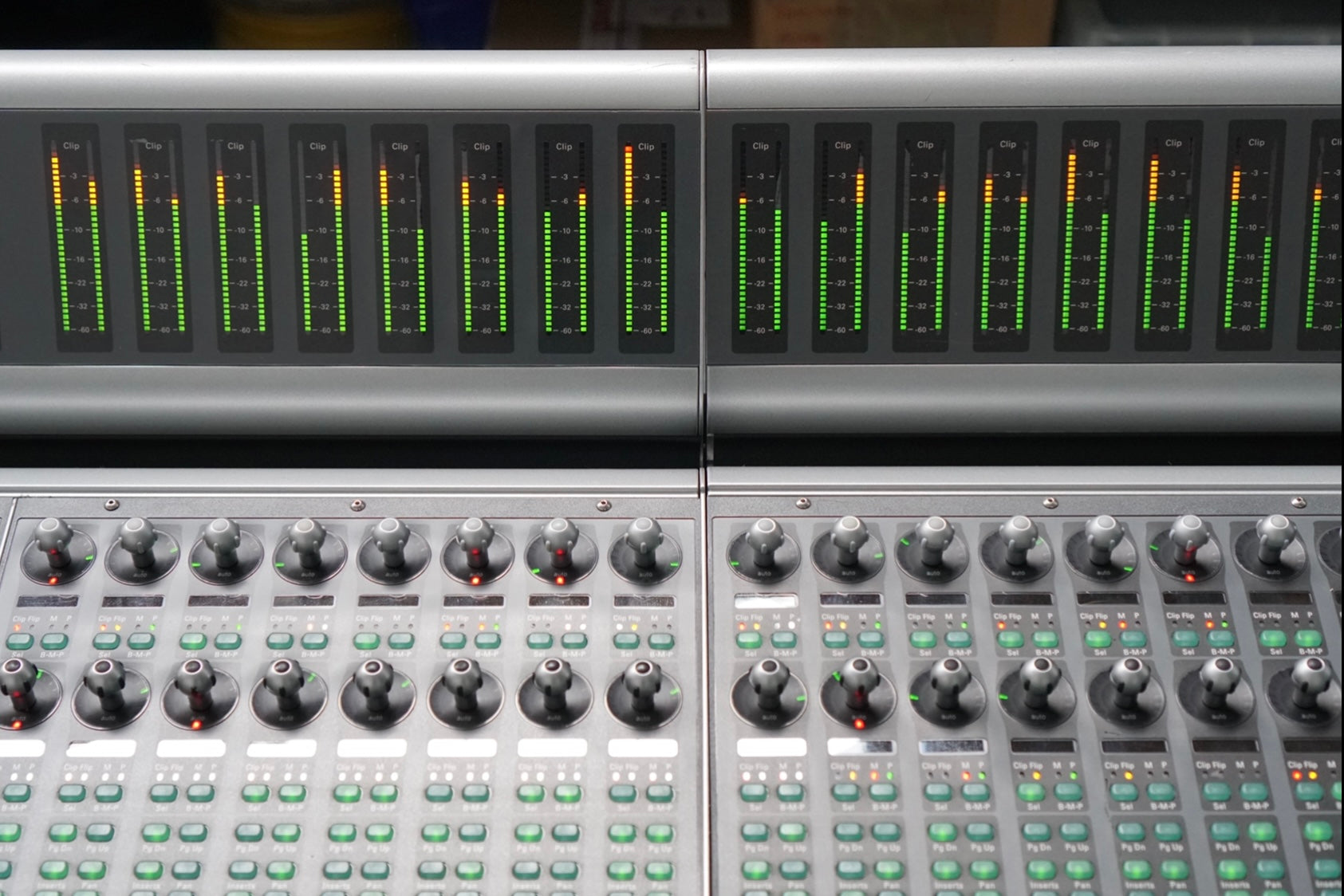 Avid D-Command 24 ES Fader Control Surface for Pro-tools with X-Mon